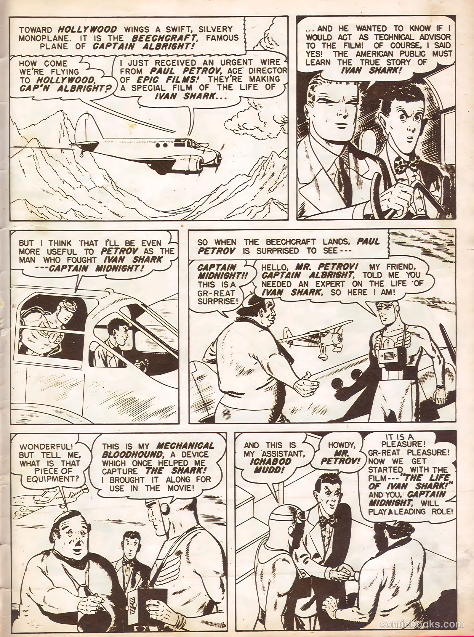 Captain Midnight #100 (1950) — page 25 of 32