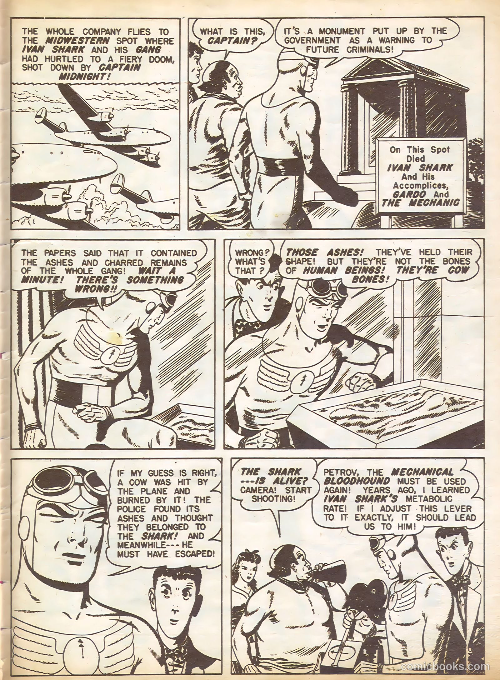 Captain Midnight #100 (1950) — page 27 of 32
