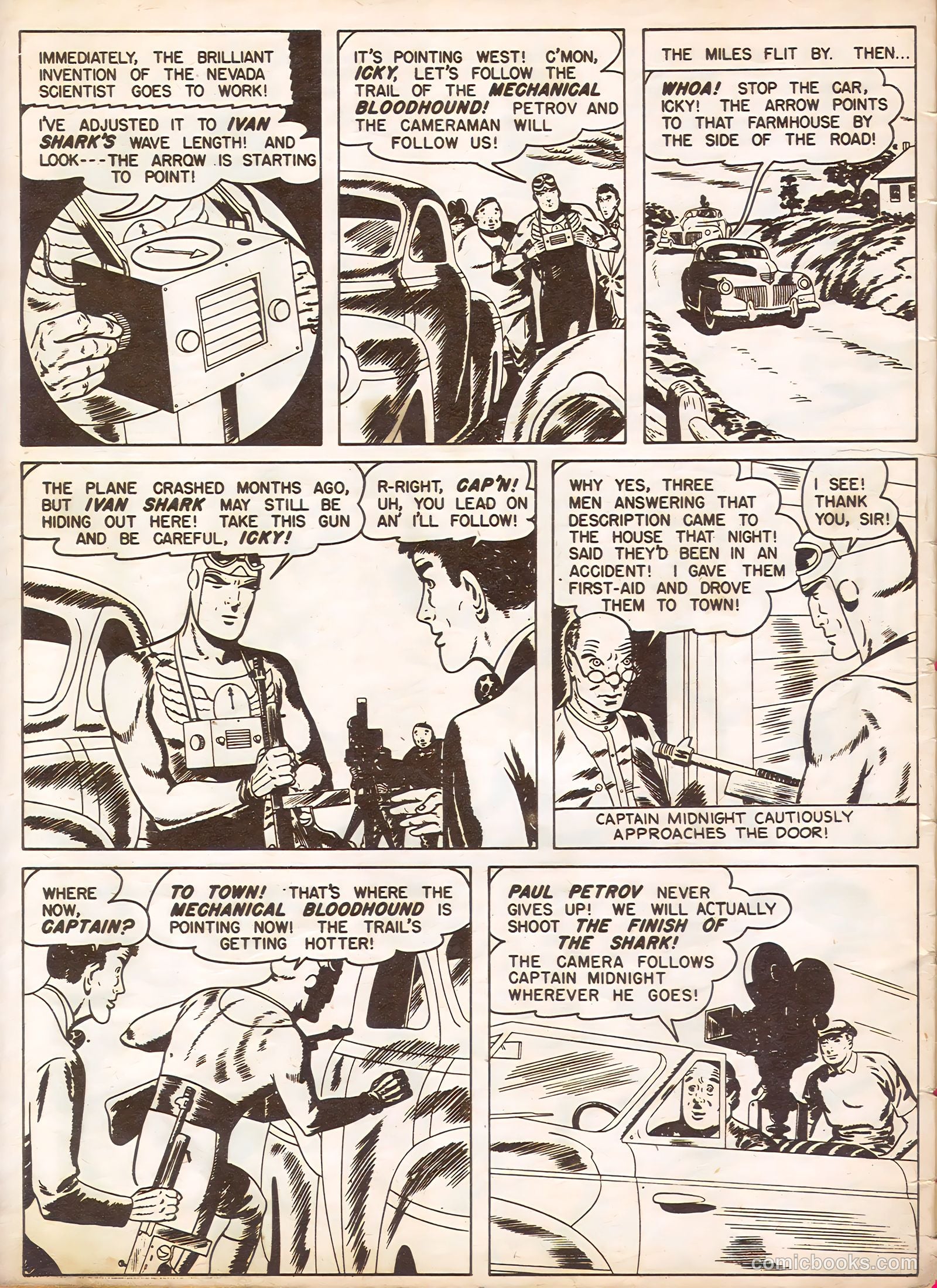 Captain Midnight #100 (1950) — page 28 of 32
