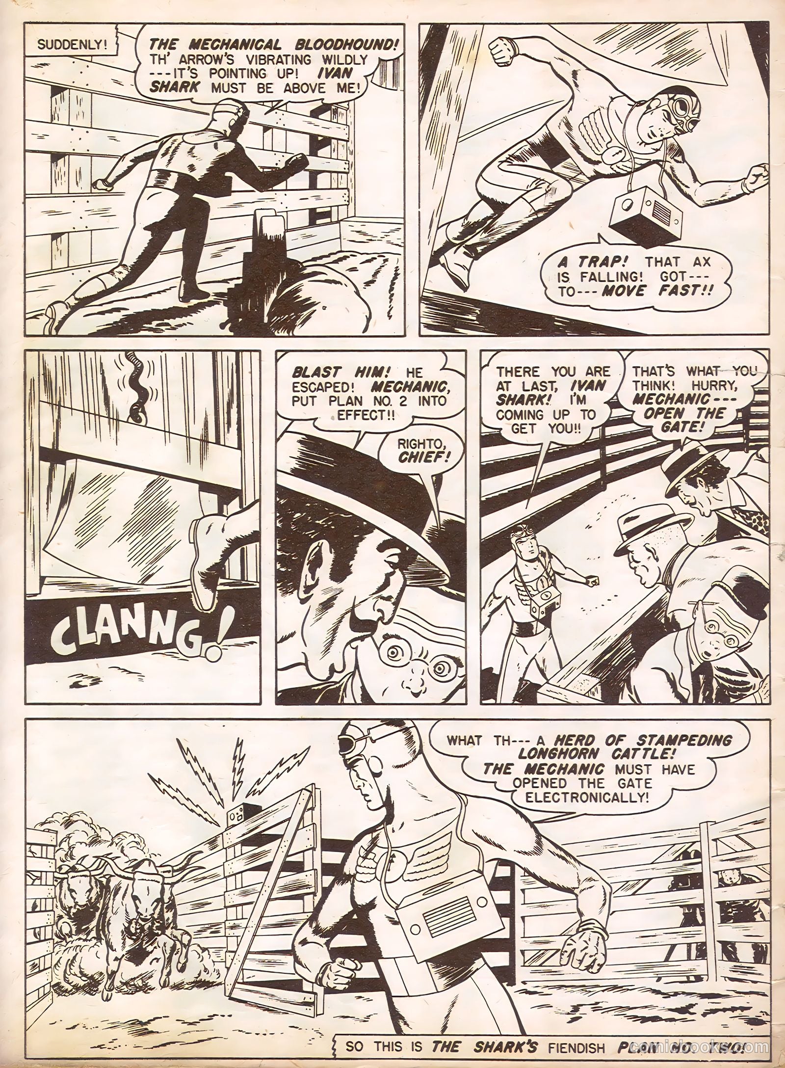 Captain Midnight #100 (1950) — page 30 of 32