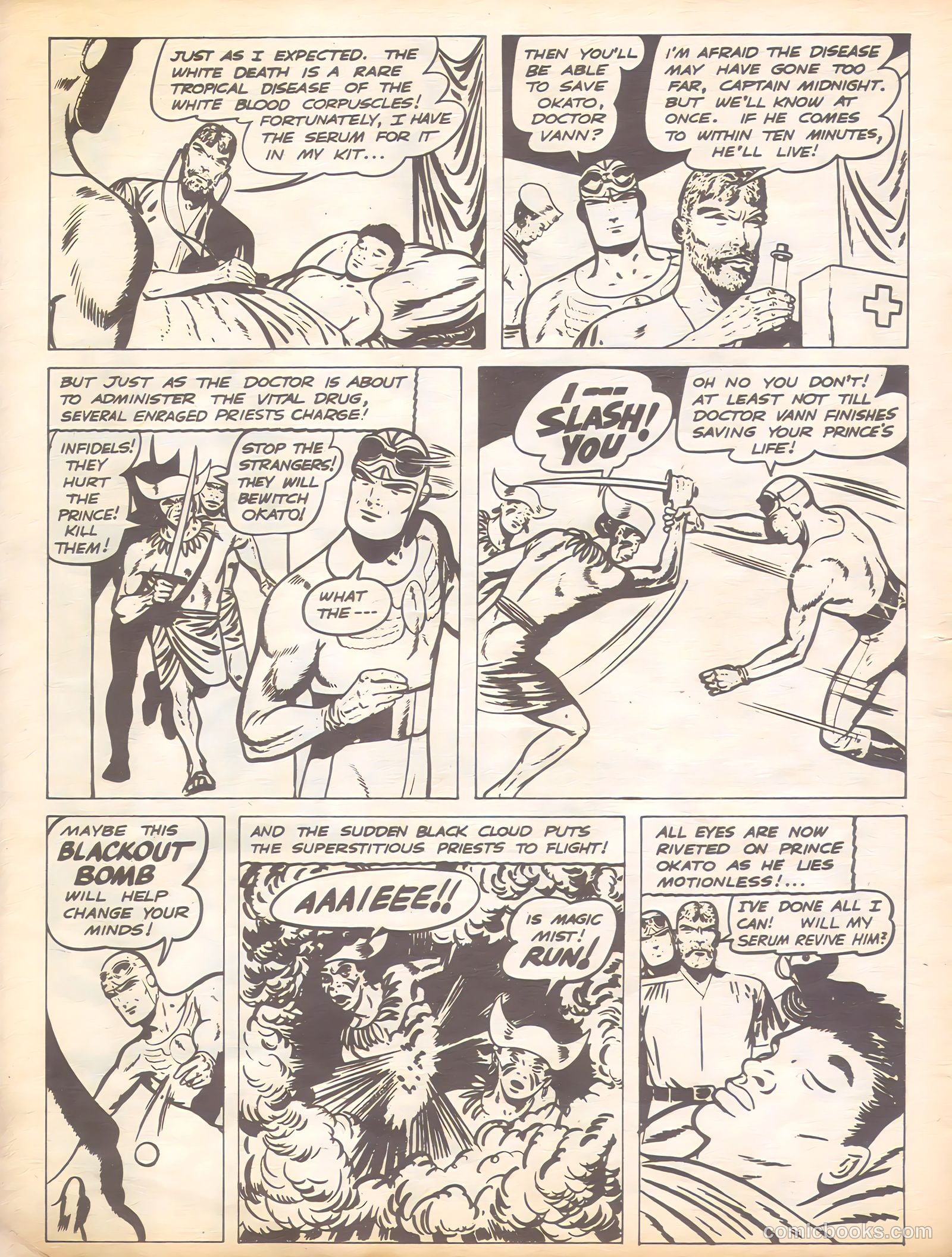 Captain Midnight #102 — page 10 of 28