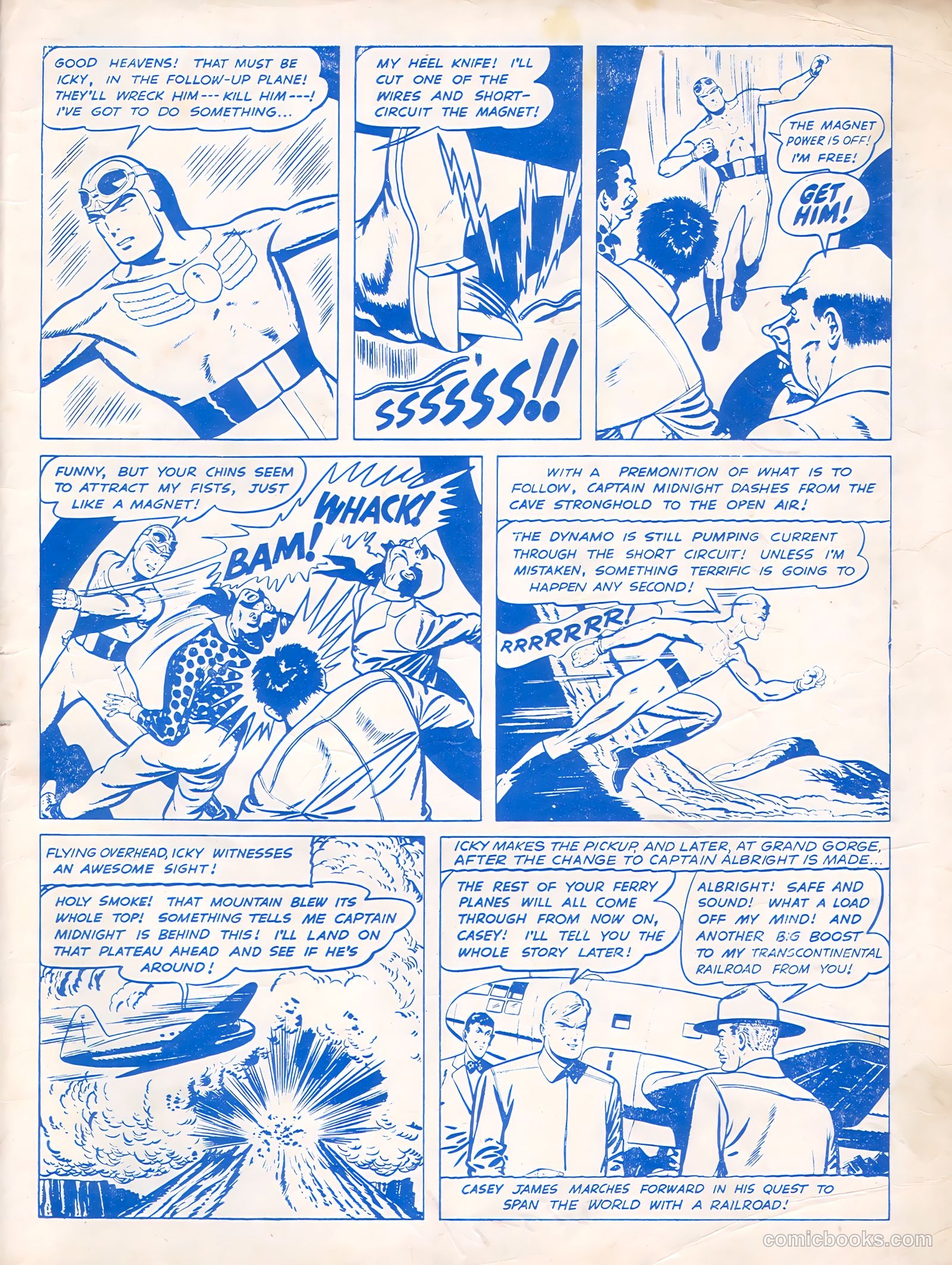 Captain Midnight #102 — page 27 of 28
