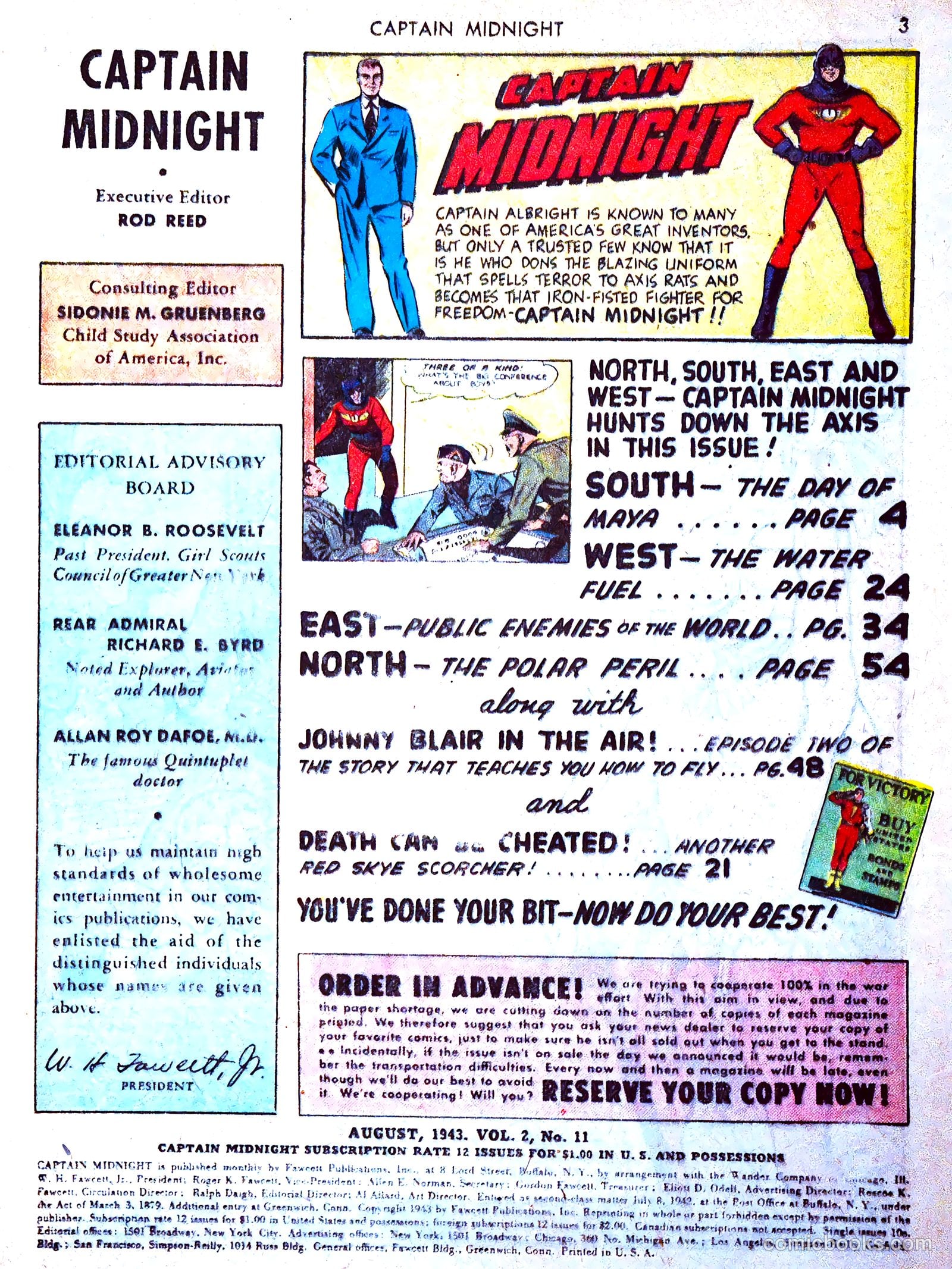 Captain Midnight #11 (1943) — page 3 of 67