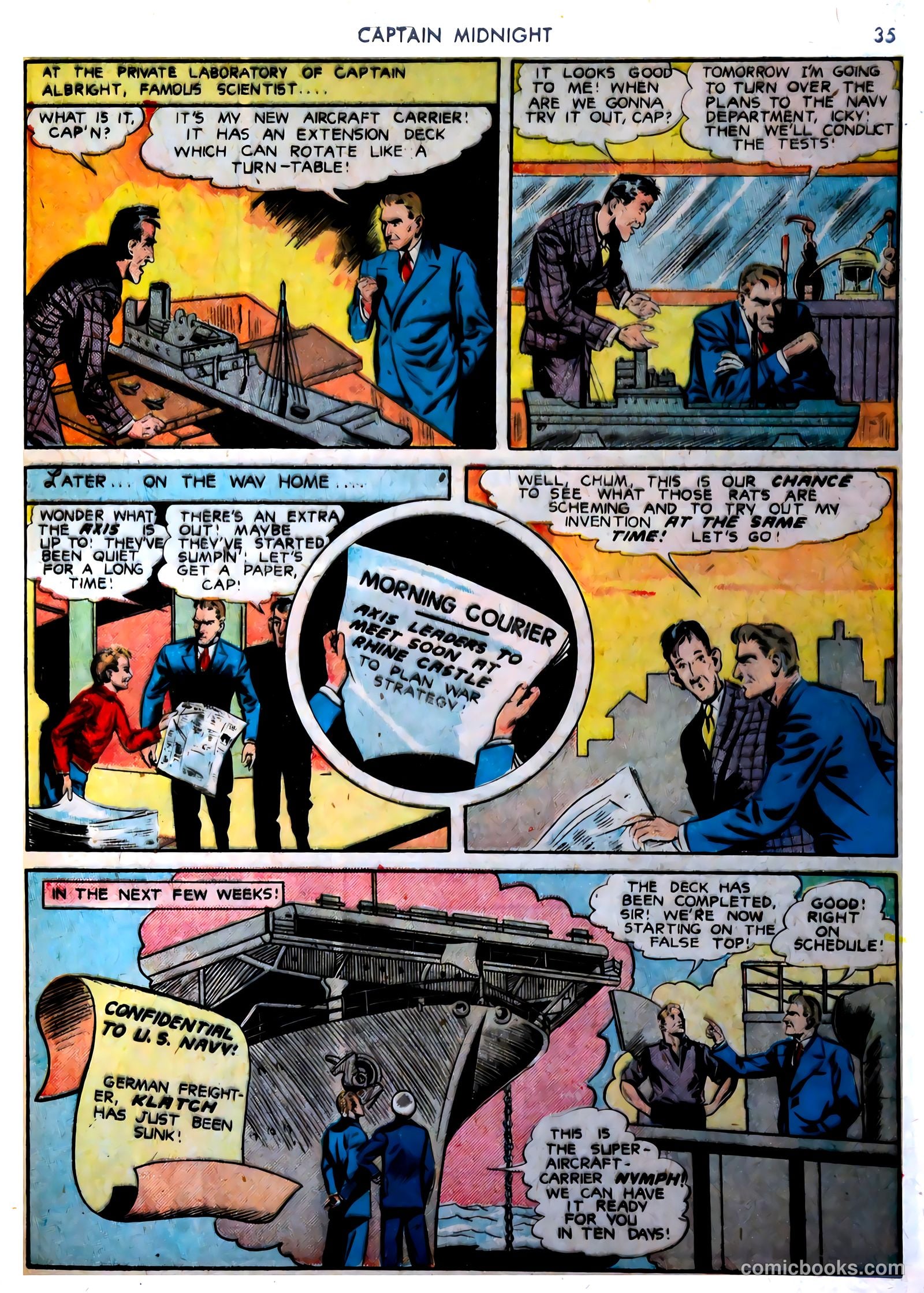 Captain Midnight #11 (1943) — page 34 of 67