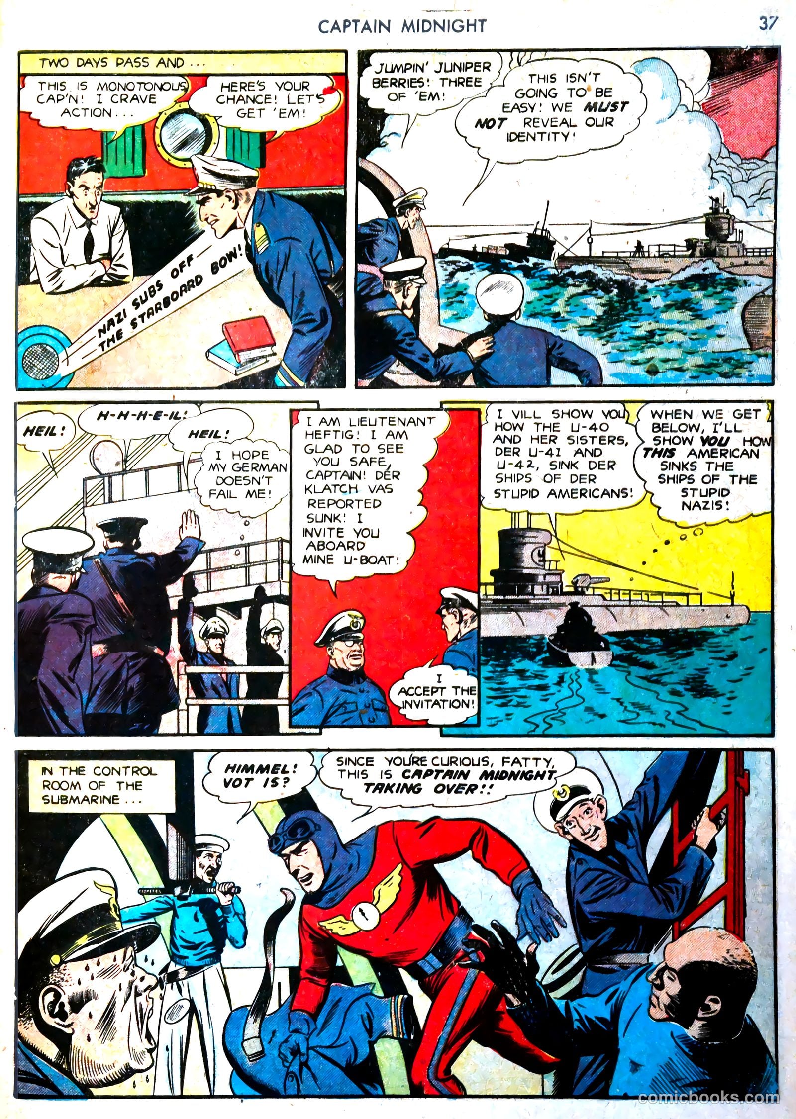 Captain Midnight #11 (1943) — page 36 of 67