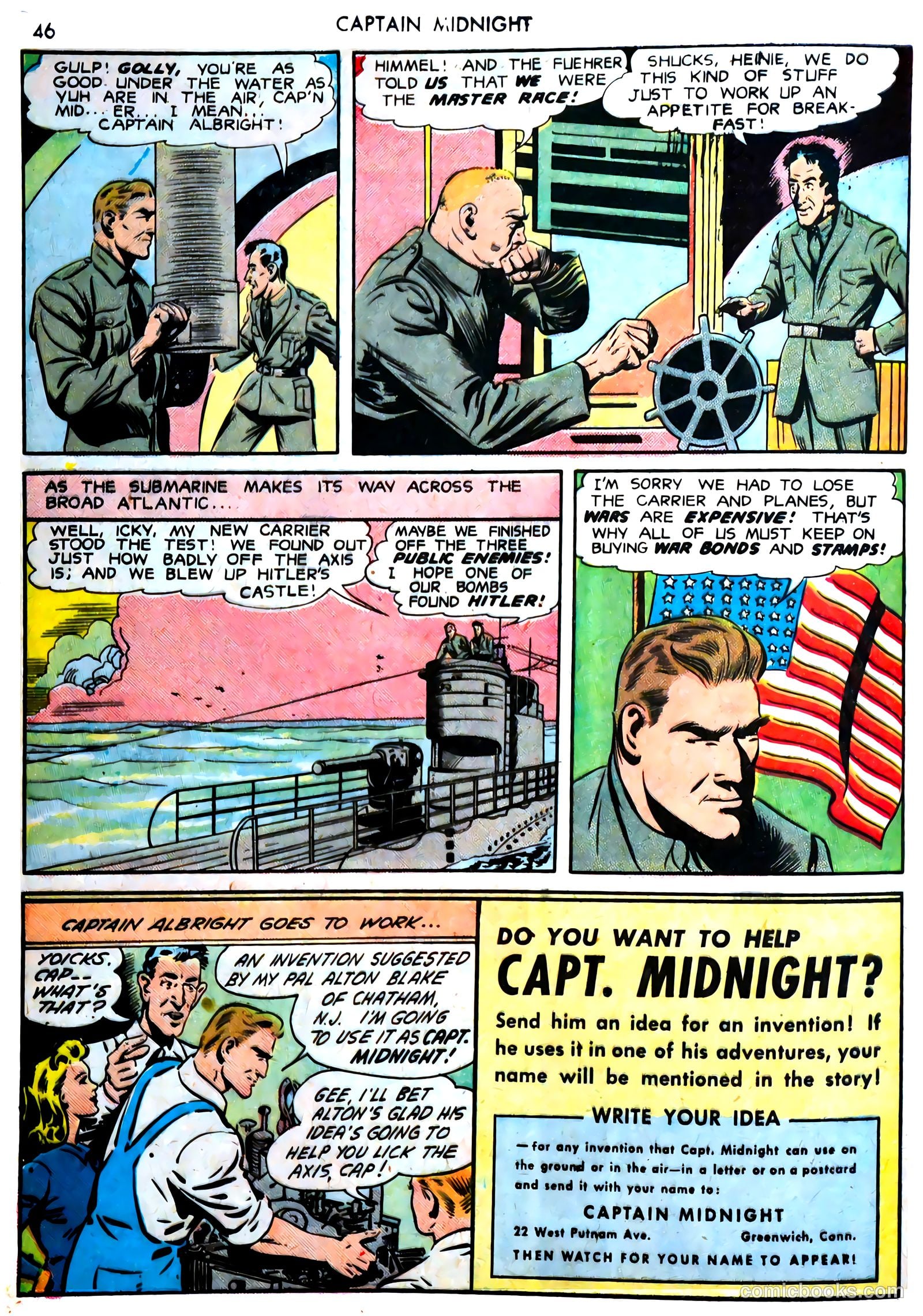 Captain Midnight #11 (1943) — page 45 of 67