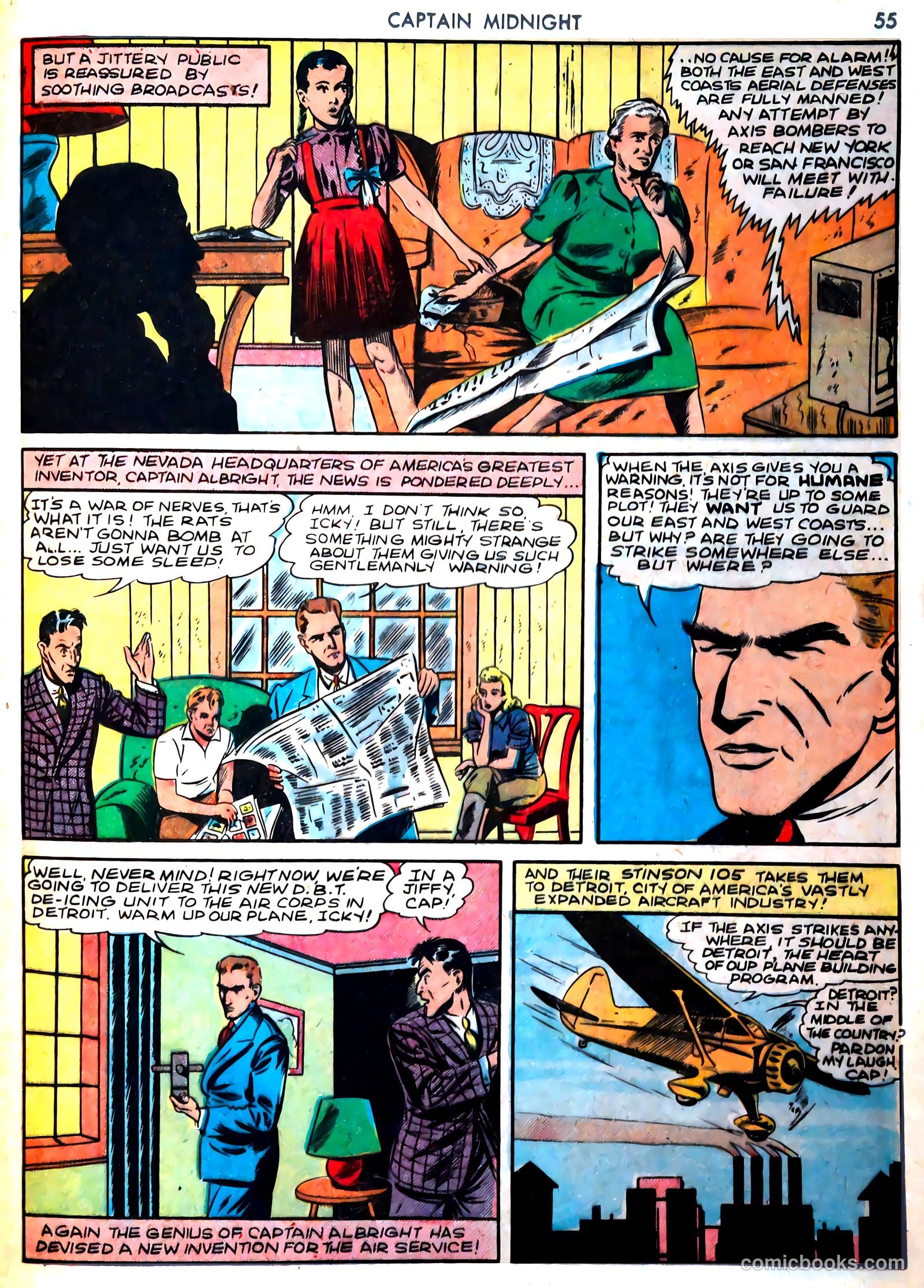 Captain Midnight #11 (1943) — page 54 of 67