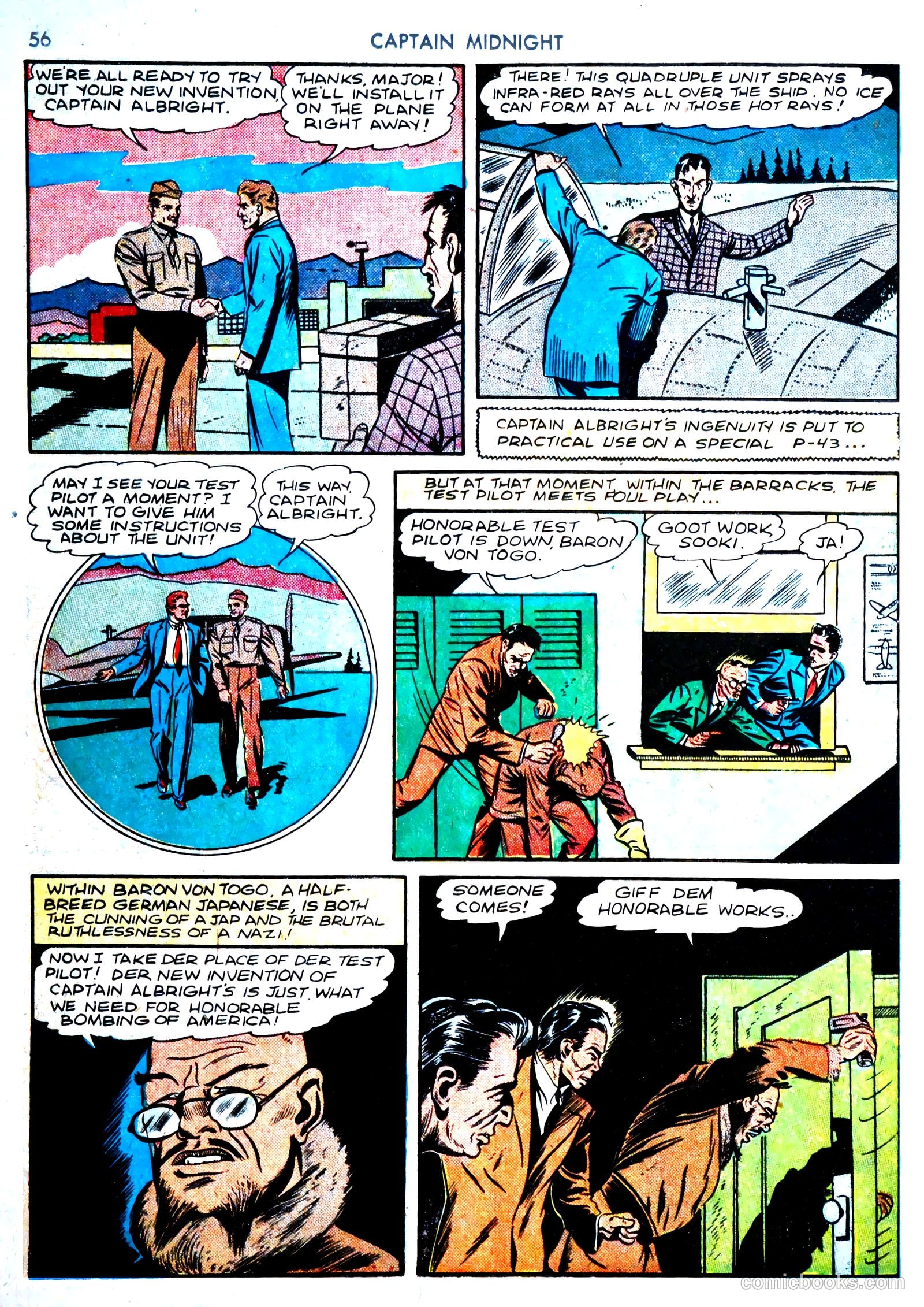 Captain Midnight #11 (1943) — page 55 of 67