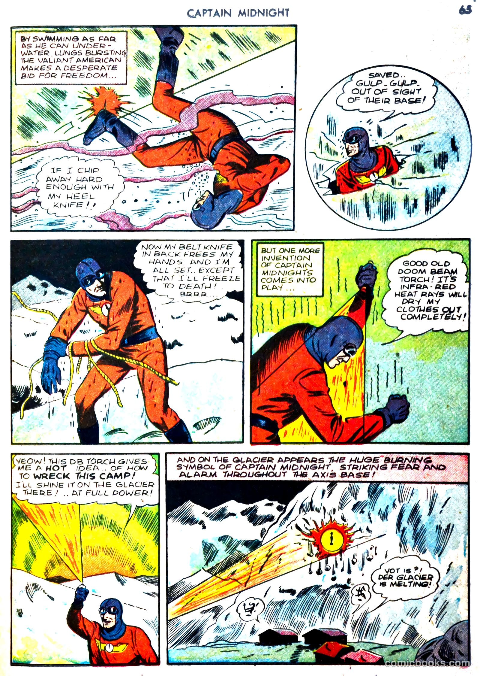 Captain Midnight #11 (1943) — page 64 of 67