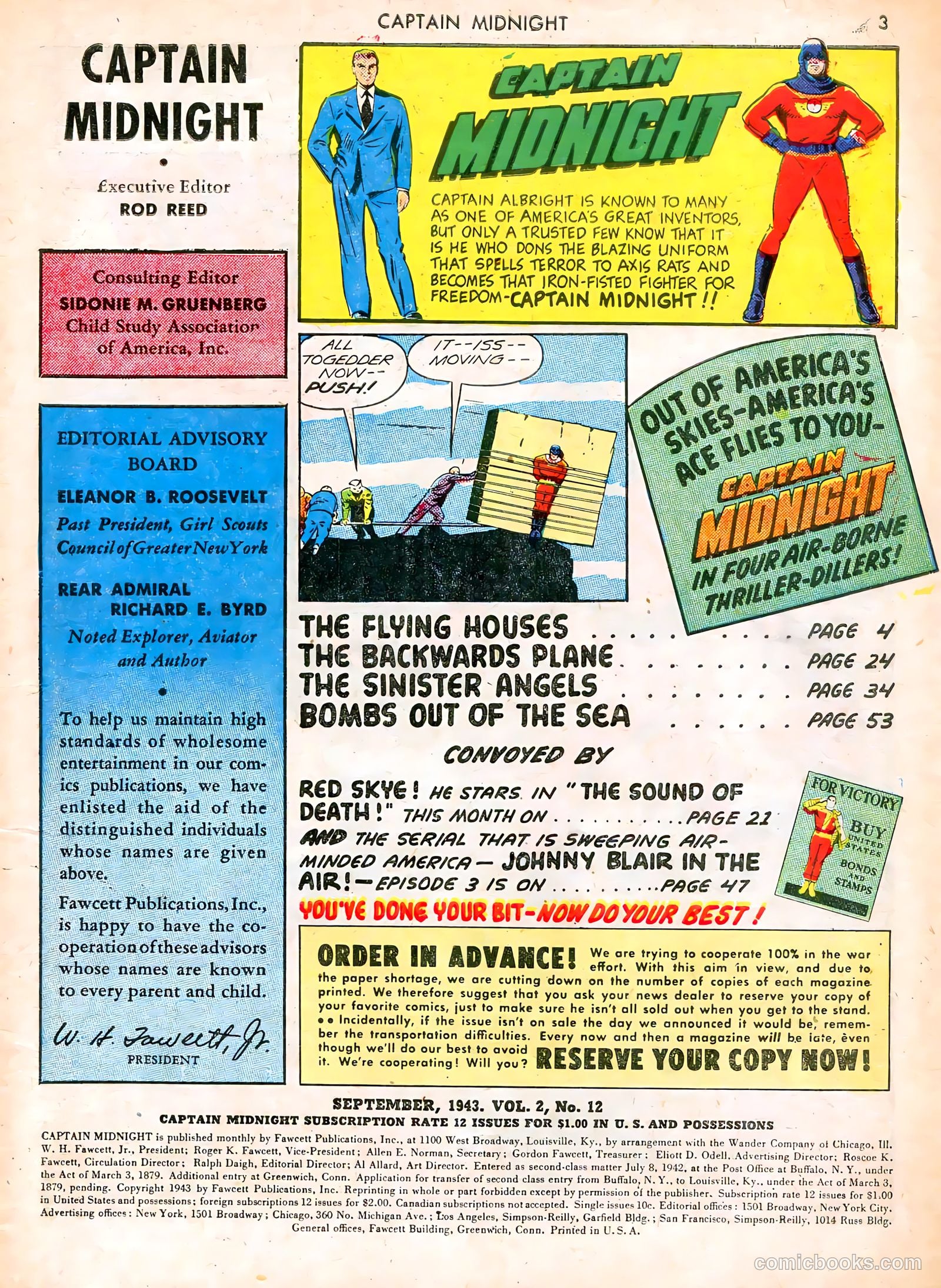 Captain Midnight #12 (1943) — page 3 of 68