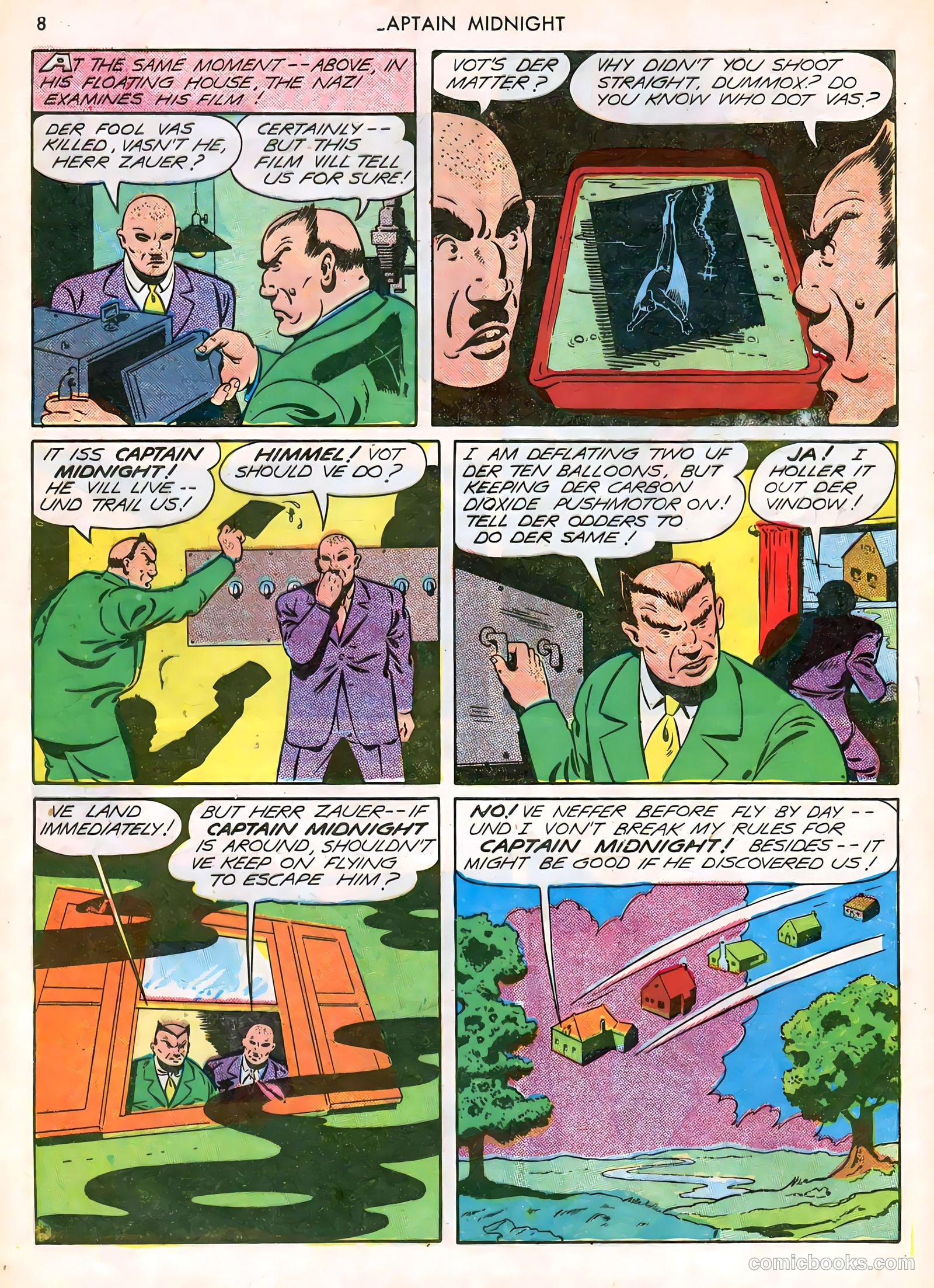 Captain Midnight #12 (1943) — page 8 of 68