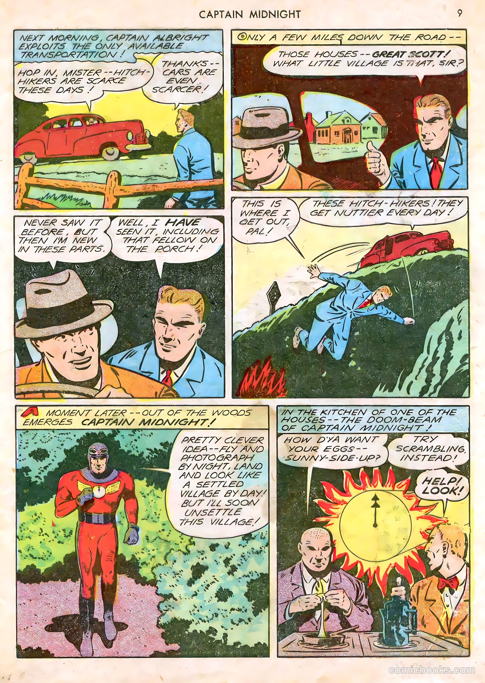 Captain Midnight #12 (1943) — page 9 of 68