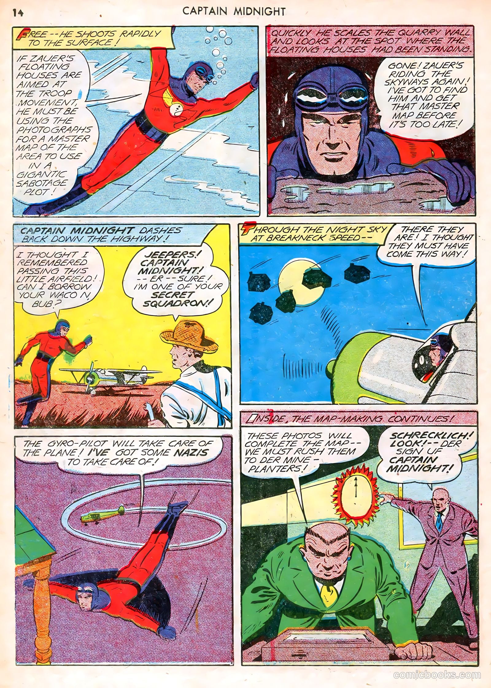Captain Midnight #12 (1943) — page 14 of 68