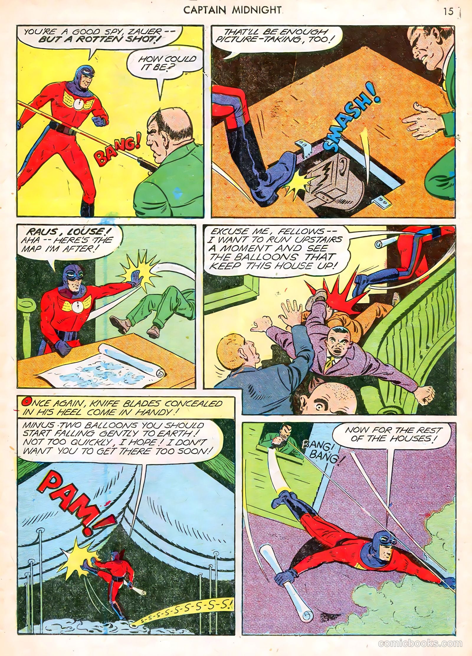 Captain Midnight #12 (1943) — page 15 of 68