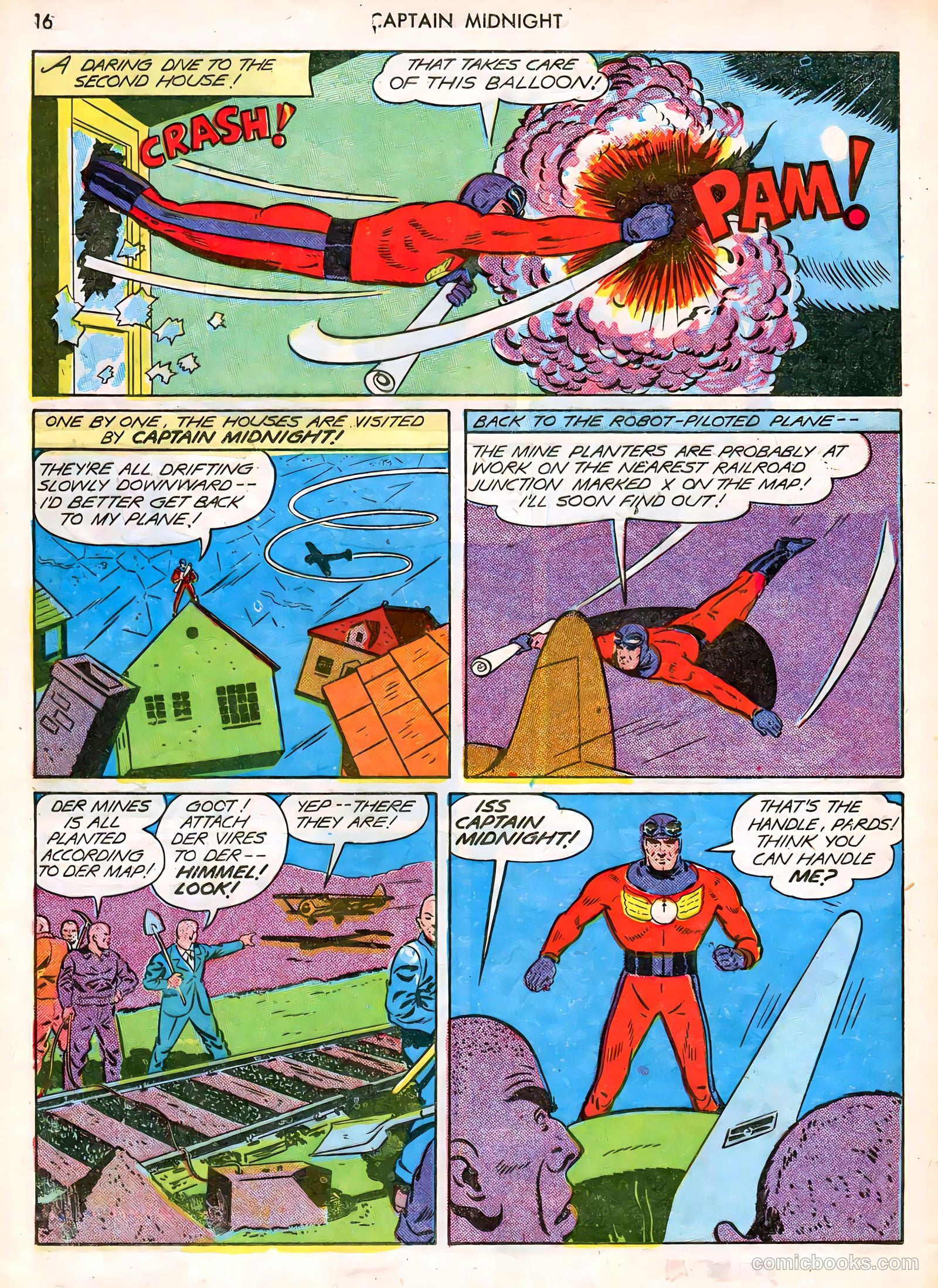Captain Midnight #12 (1943) — page 16 of 68
