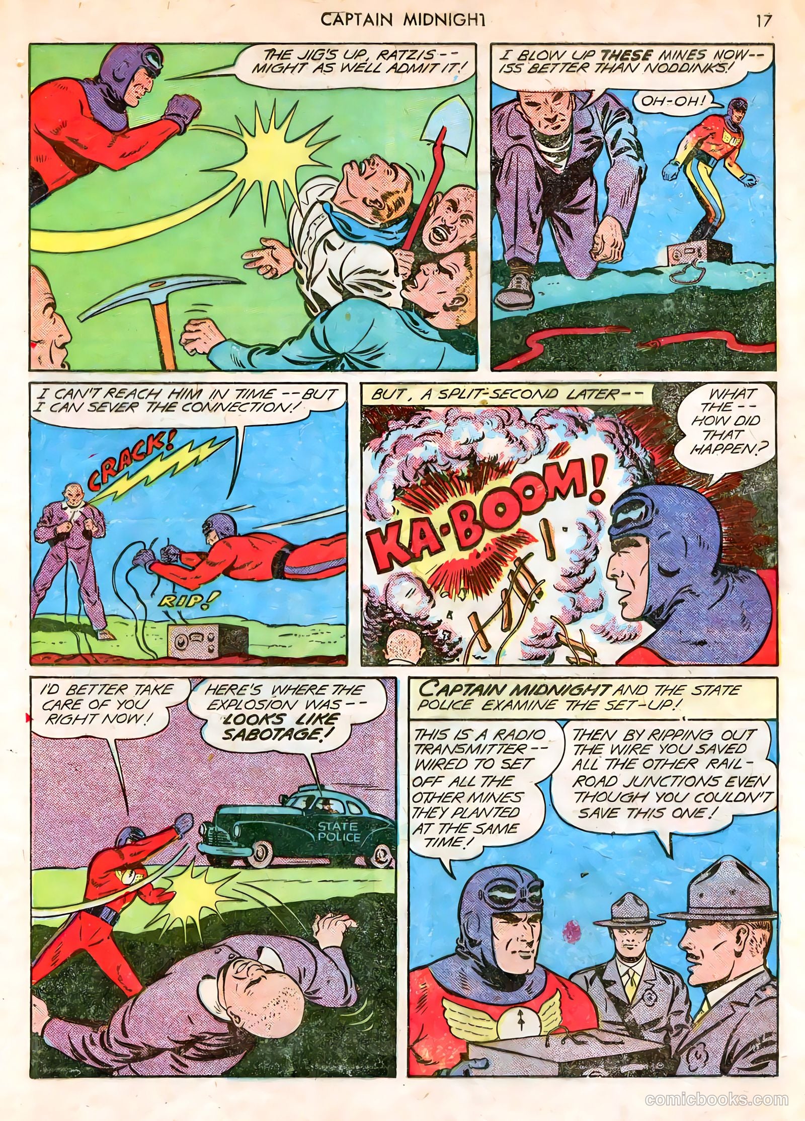 Captain Midnight #12 (1943) — page 17 of 68