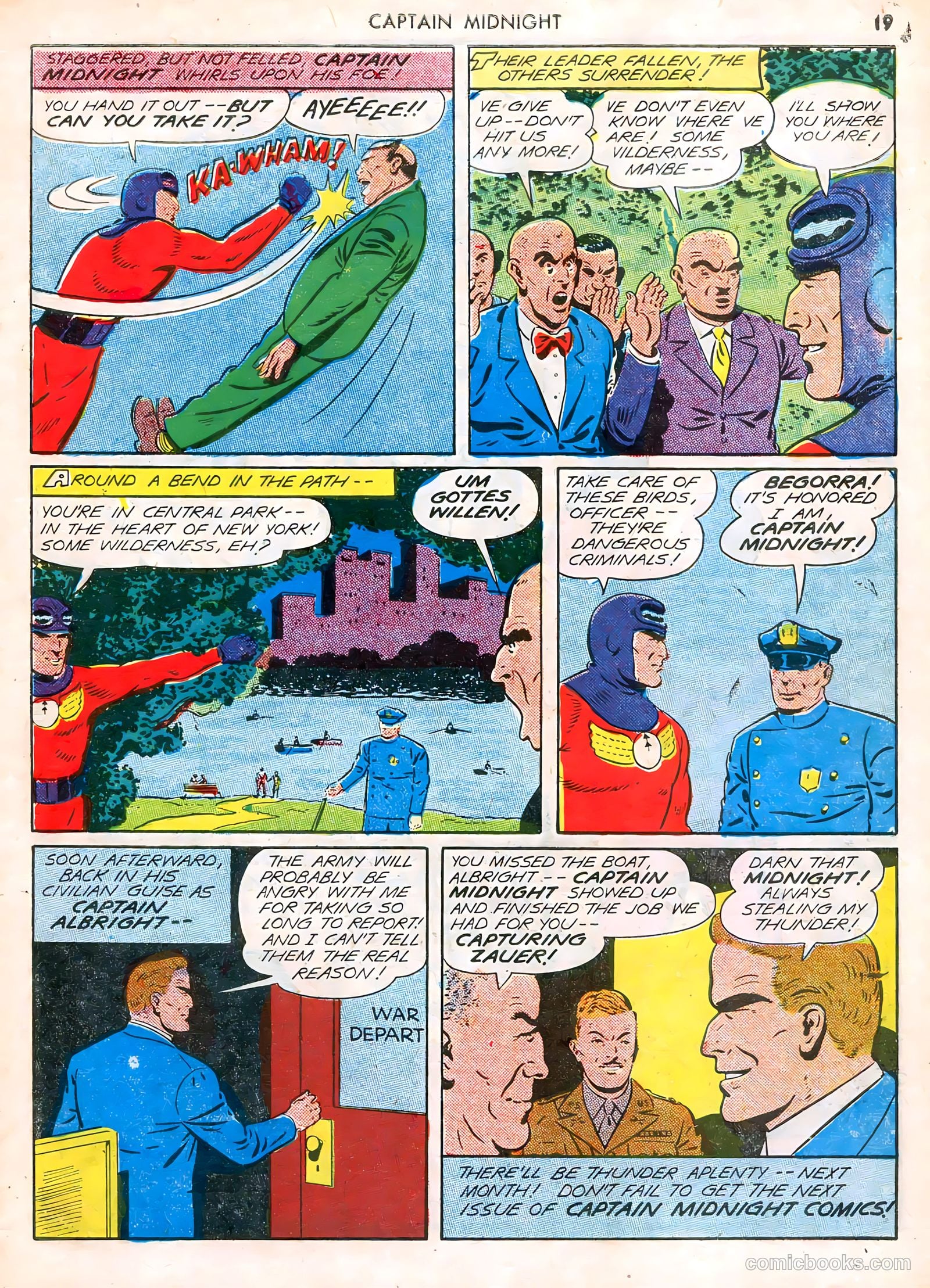Captain Midnight #12 (1943) — page 19 of 68