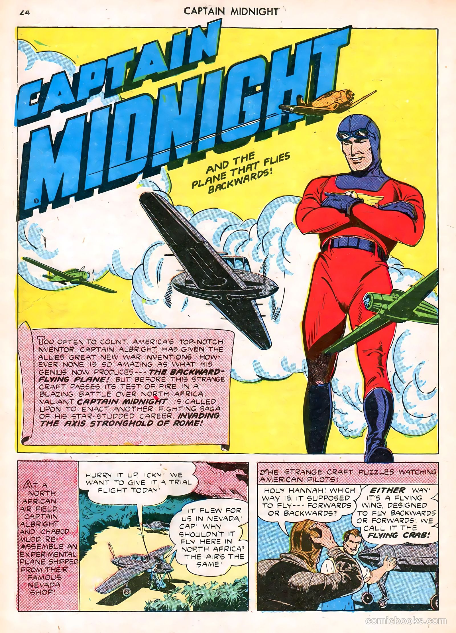 Captain Midnight #12 (1943) — page 24 of 68