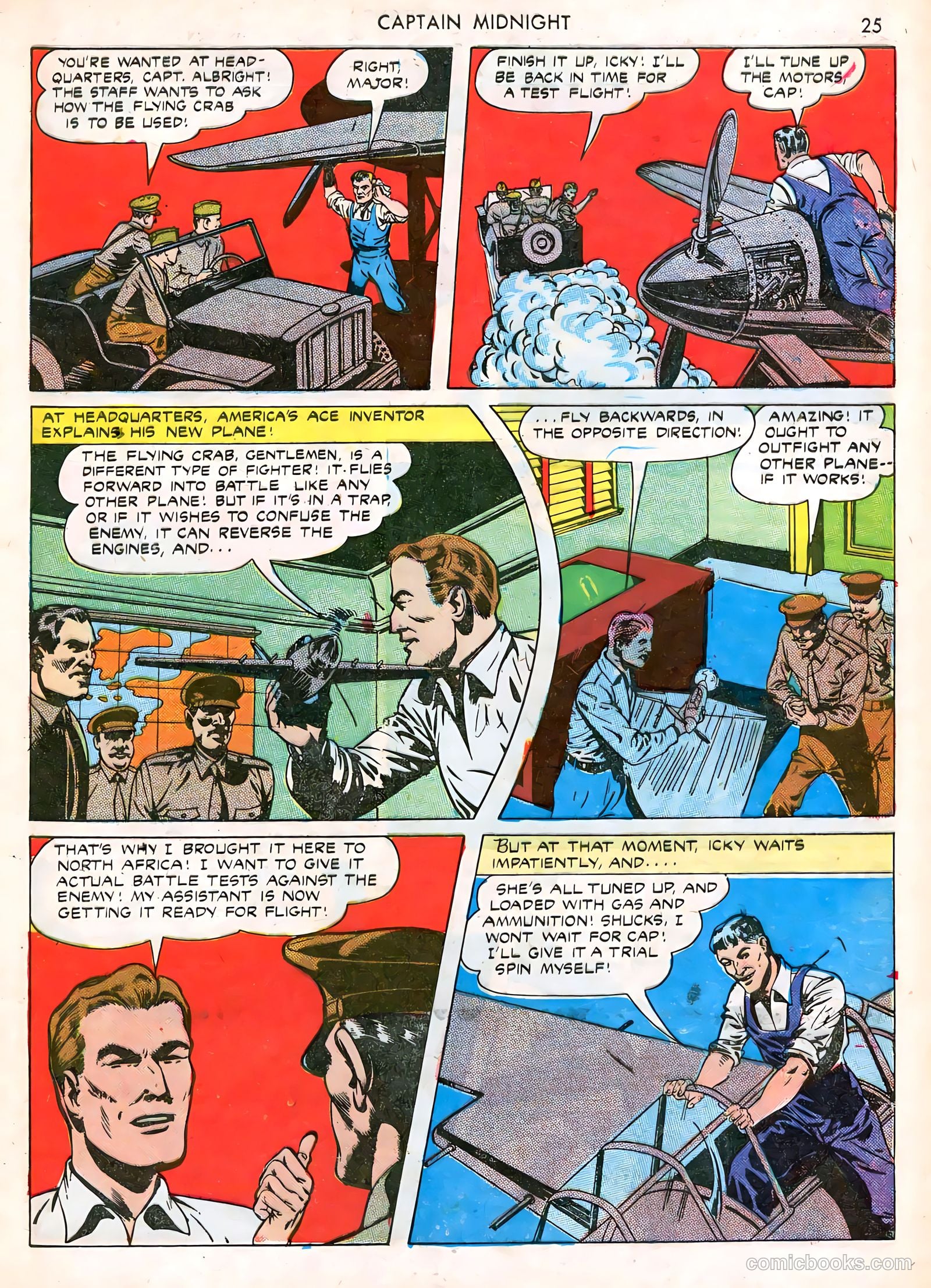 Captain Midnight #12 (1943) — page 25 of 68