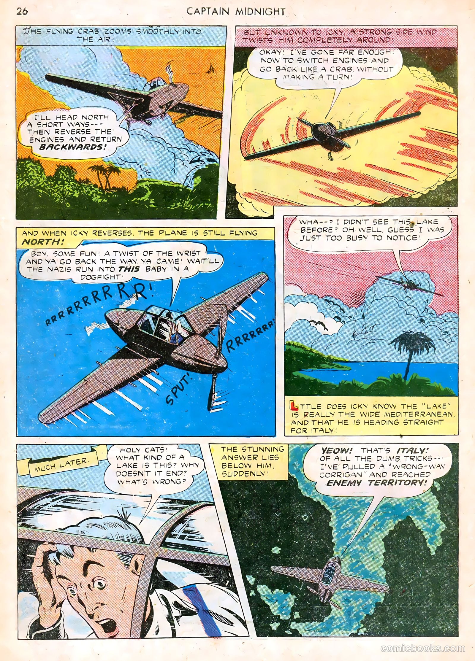 Captain Midnight #12 (1943) — page 26 of 68