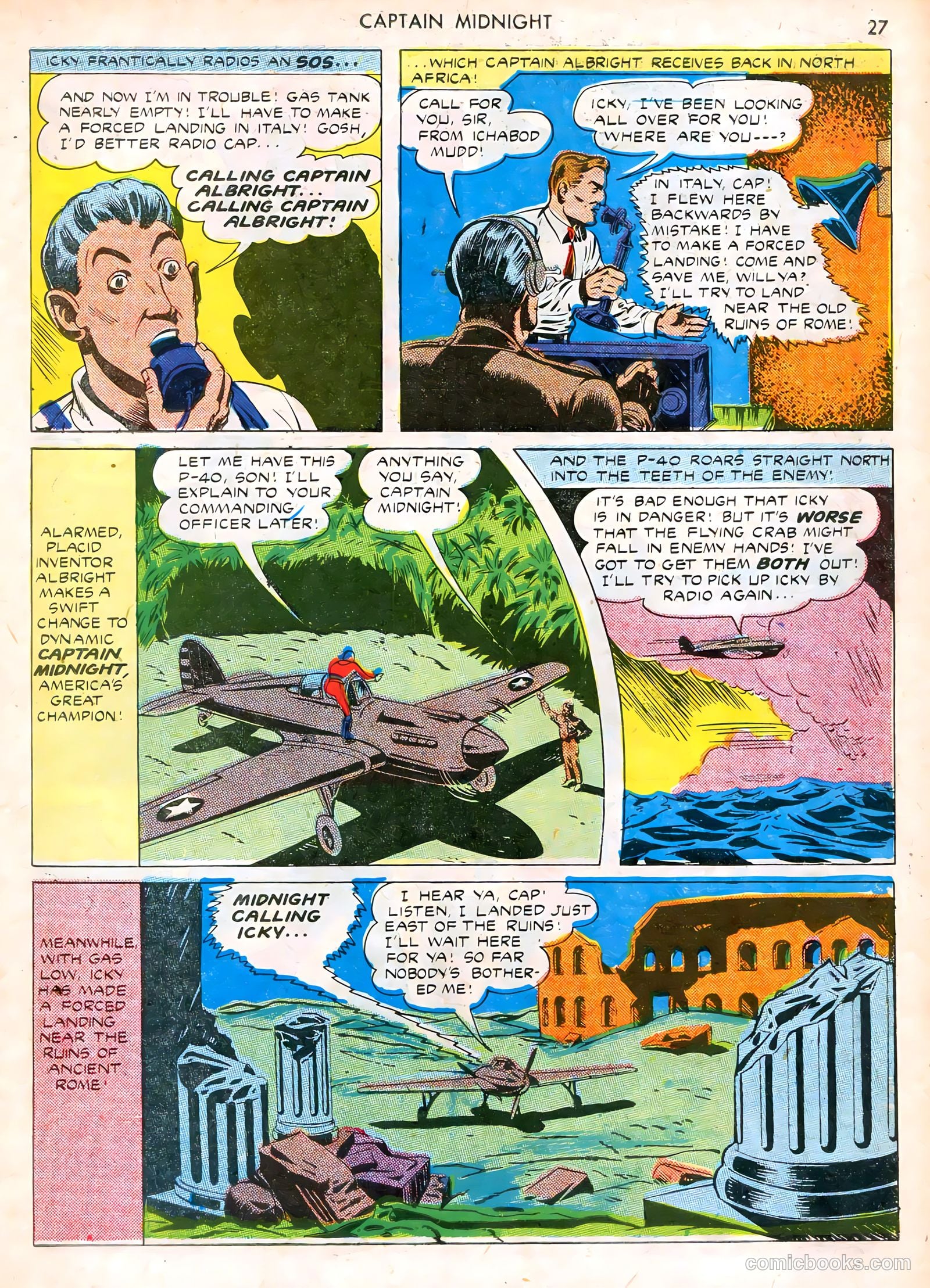 Captain Midnight #12 (1943) — page 27 of 68