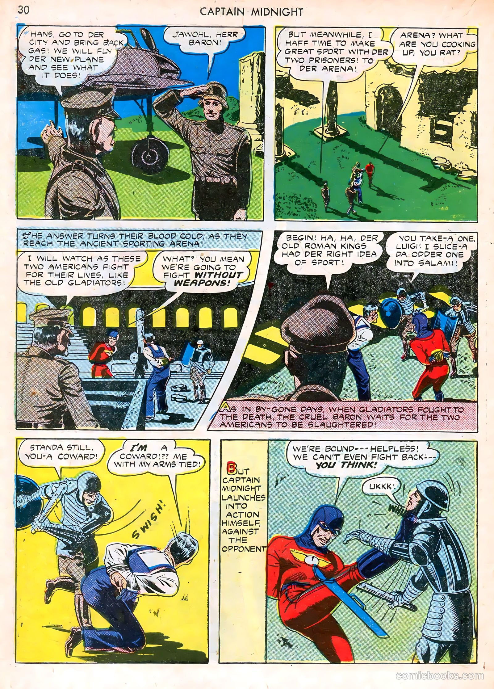 Captain Midnight #12 (1943) — page 30 of 68