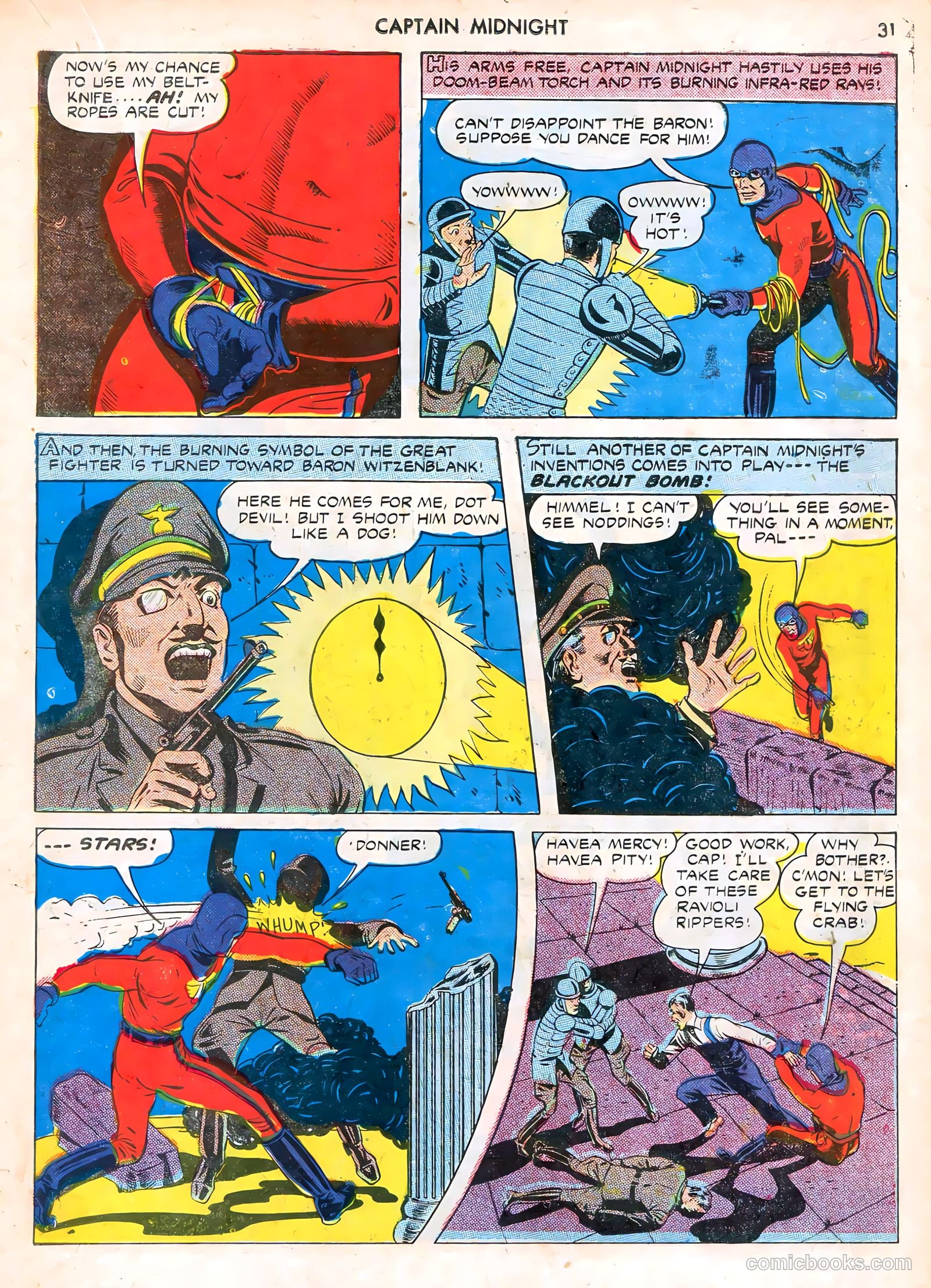 Captain Midnight #12 (1943) — page 31 of 68