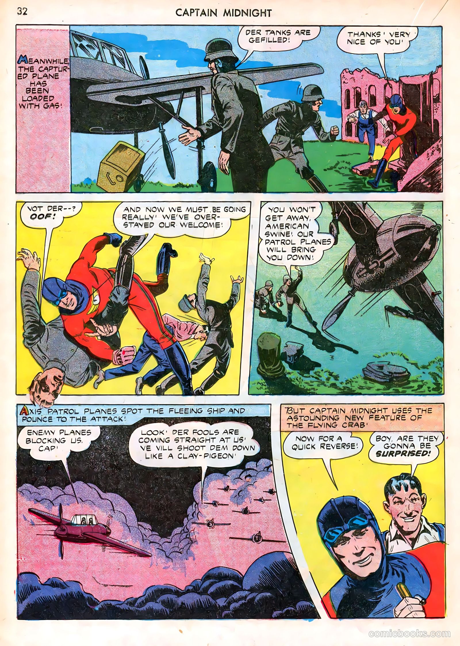 Captain Midnight #12 (1943) — page 32 of 68
