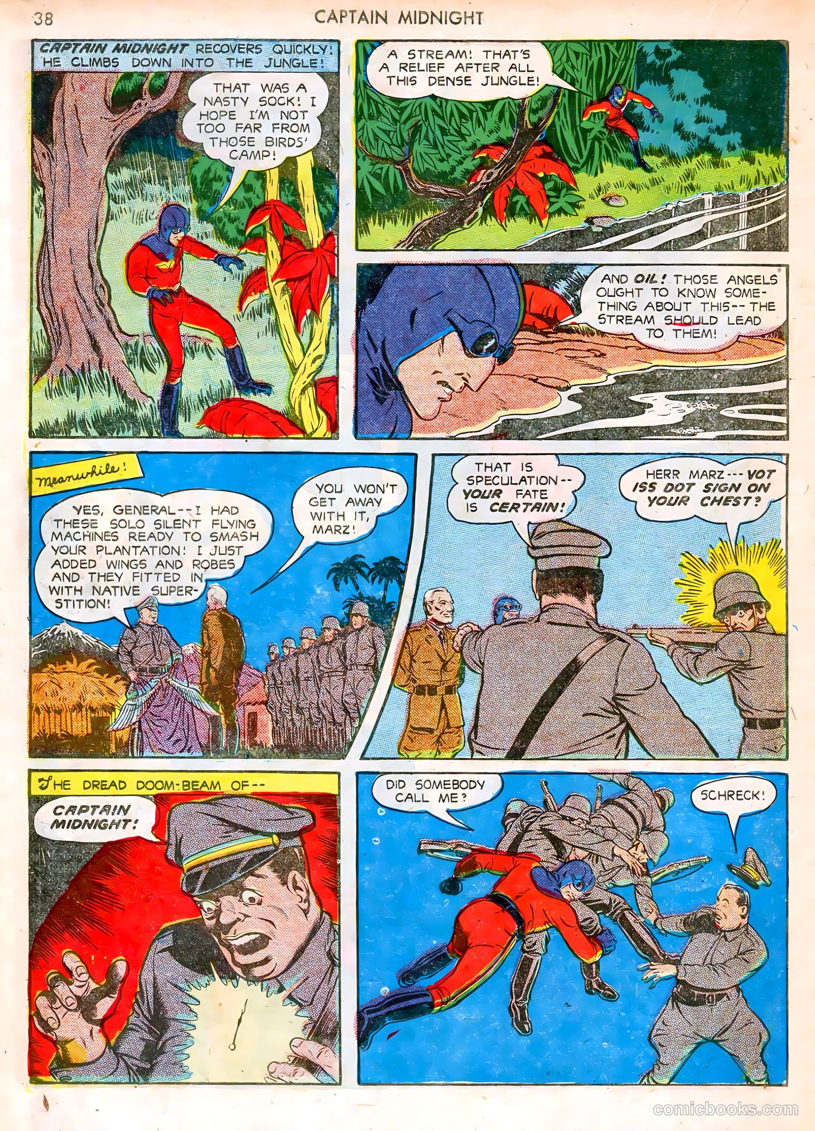 Captain Midnight #12 (1943) — page 38 of 68