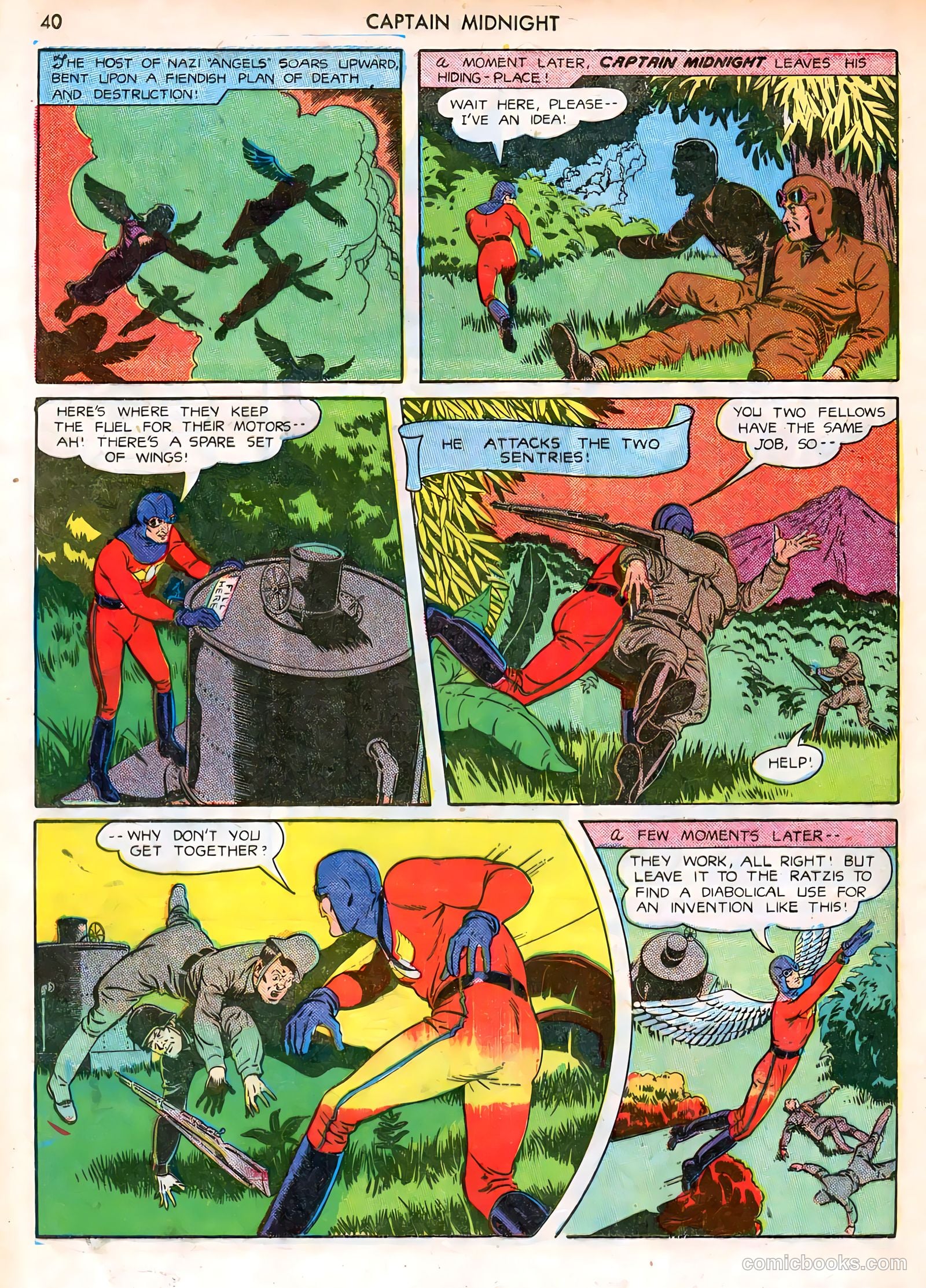 Captain Midnight #12 (1943) — page 40 of 68