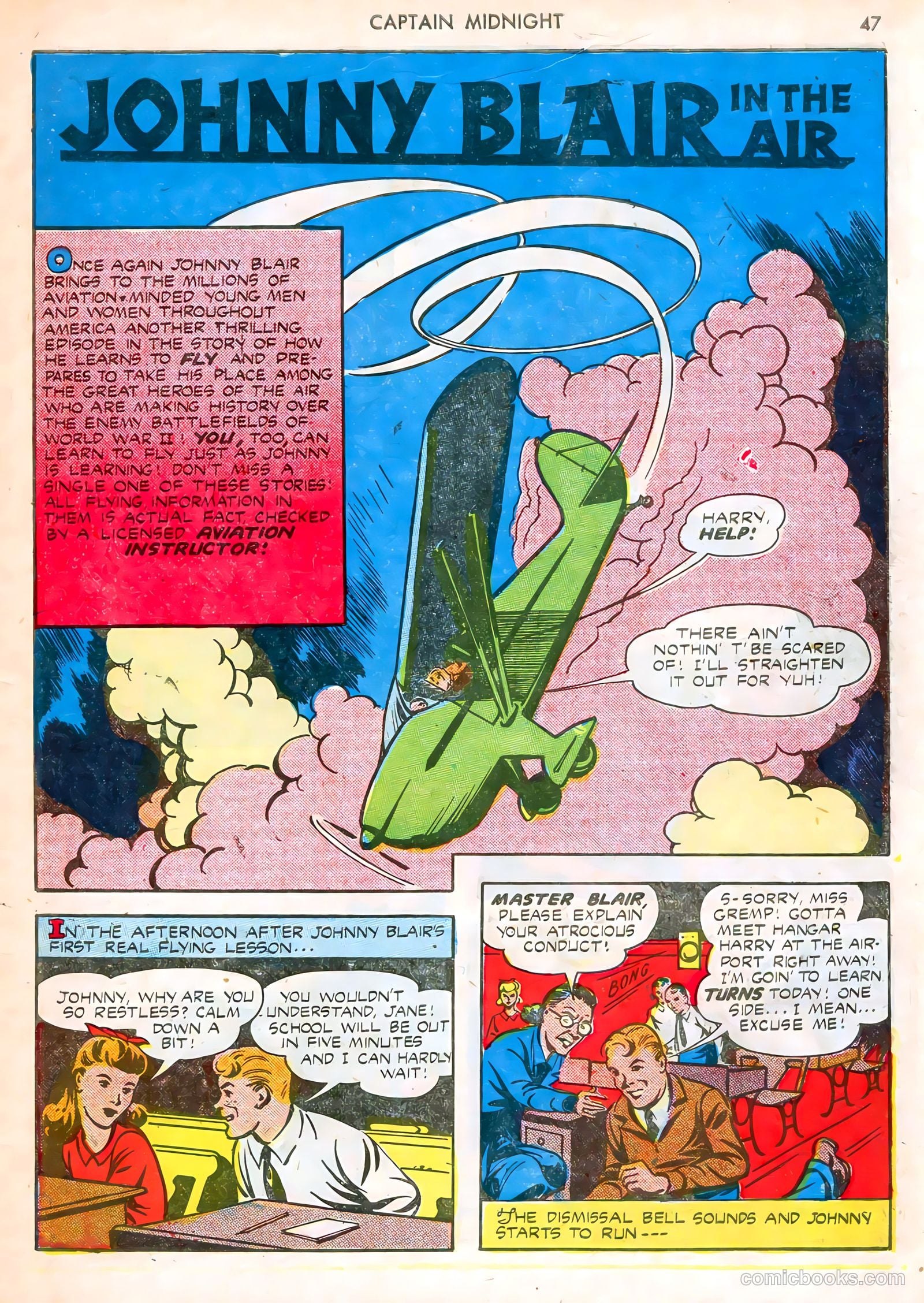 Captain Midnight #12 (1943) — page 47 of 68
