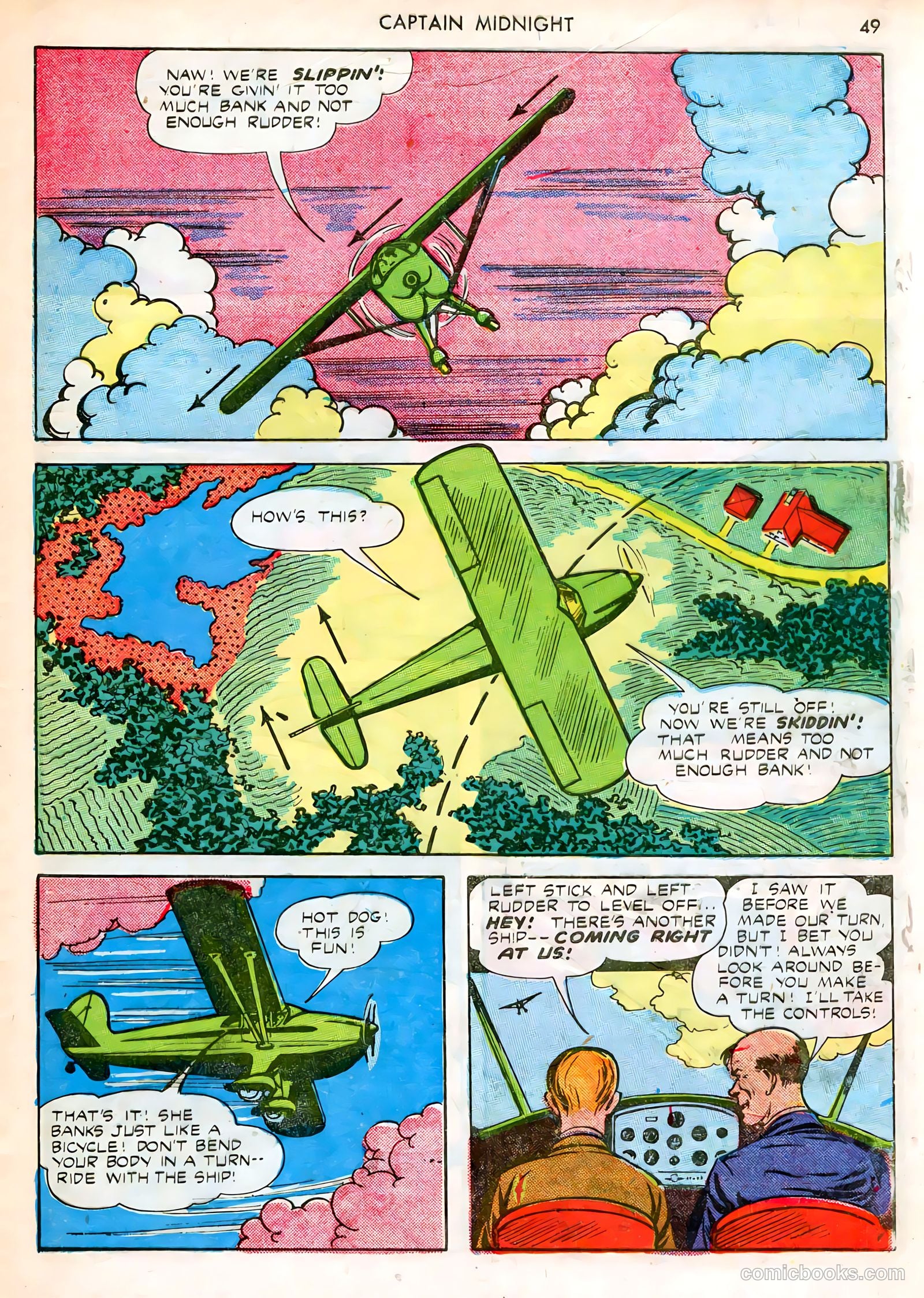 Captain Midnight #12 (1943) — page 49 of 68
