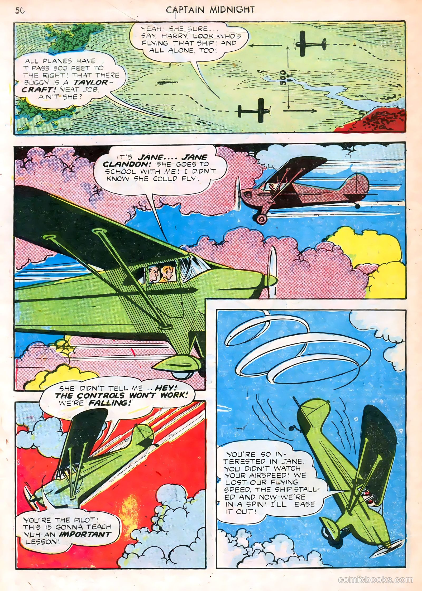 Captain Midnight #12 (1943) — page 50 of 68