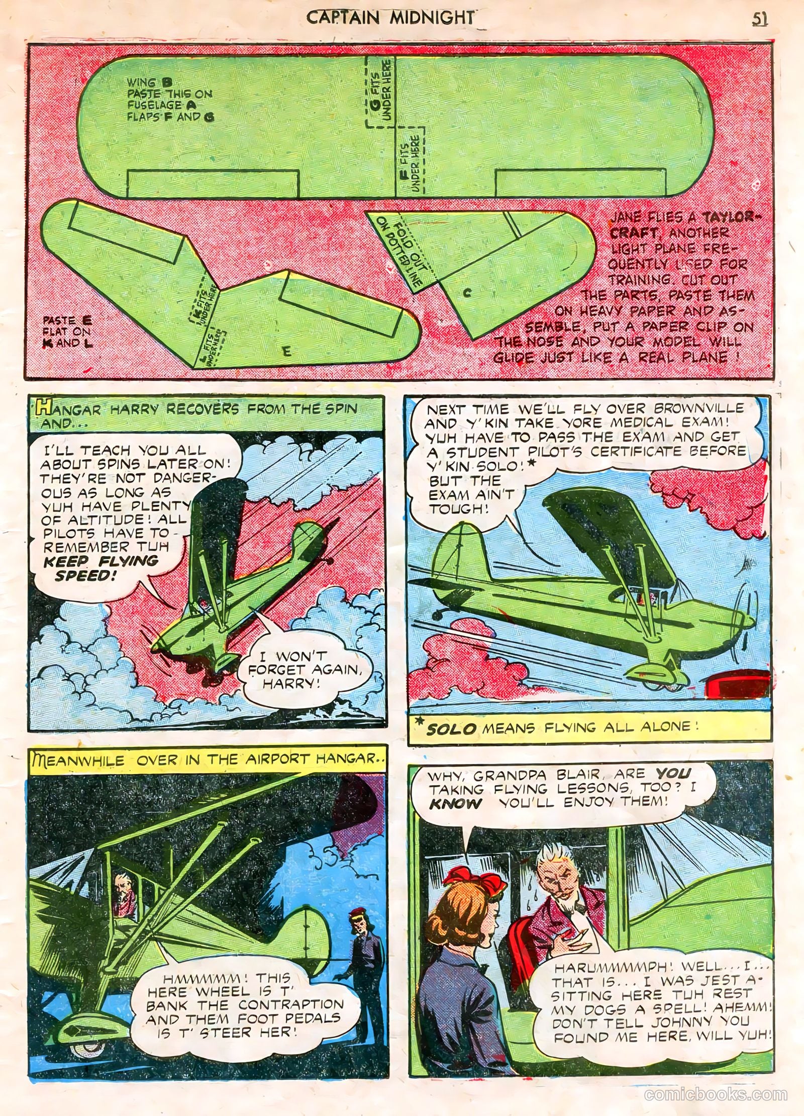 Captain Midnight #12 (1943) — page 51 of 68