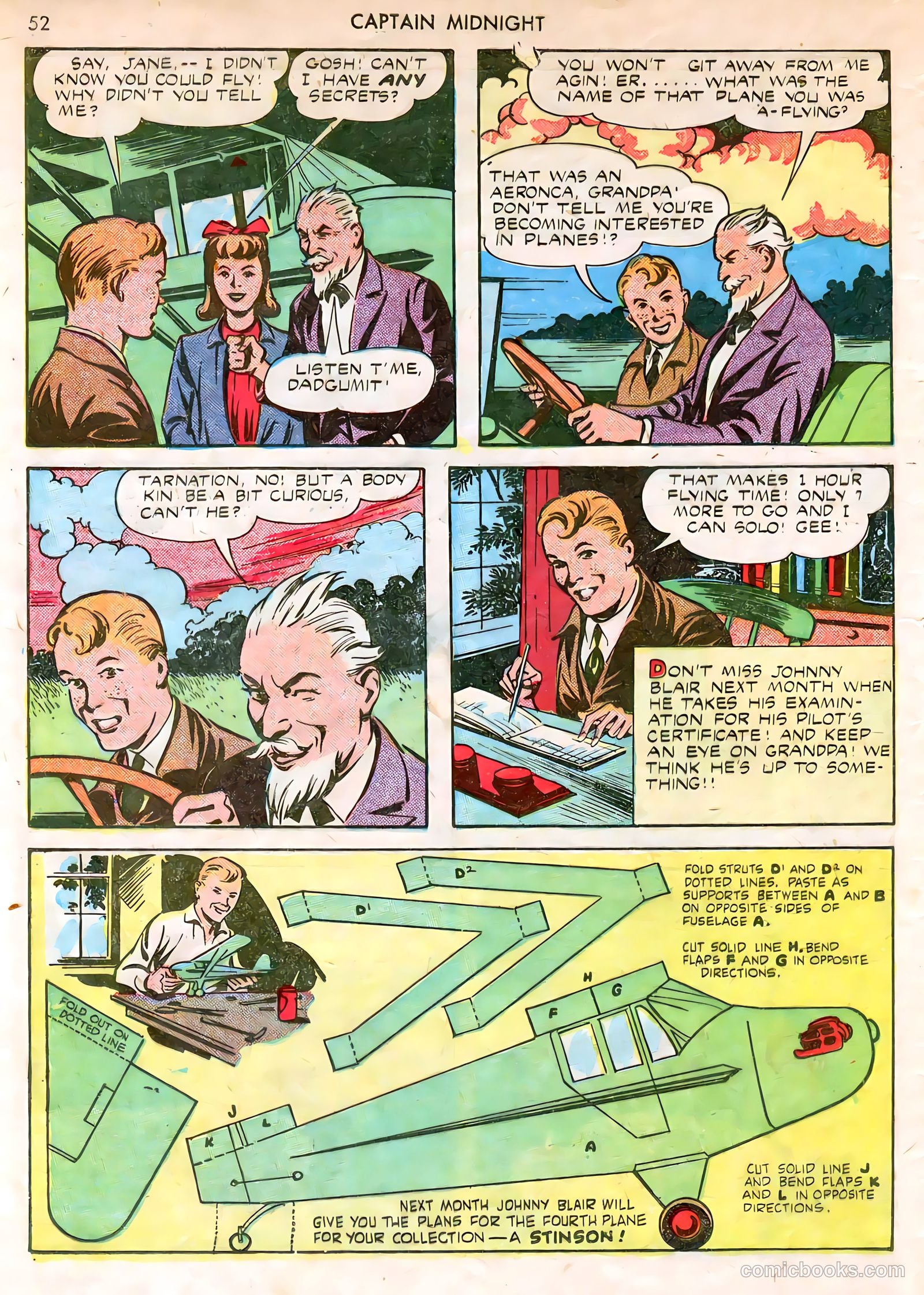 Captain Midnight #12 (1943) — page 52 of 68