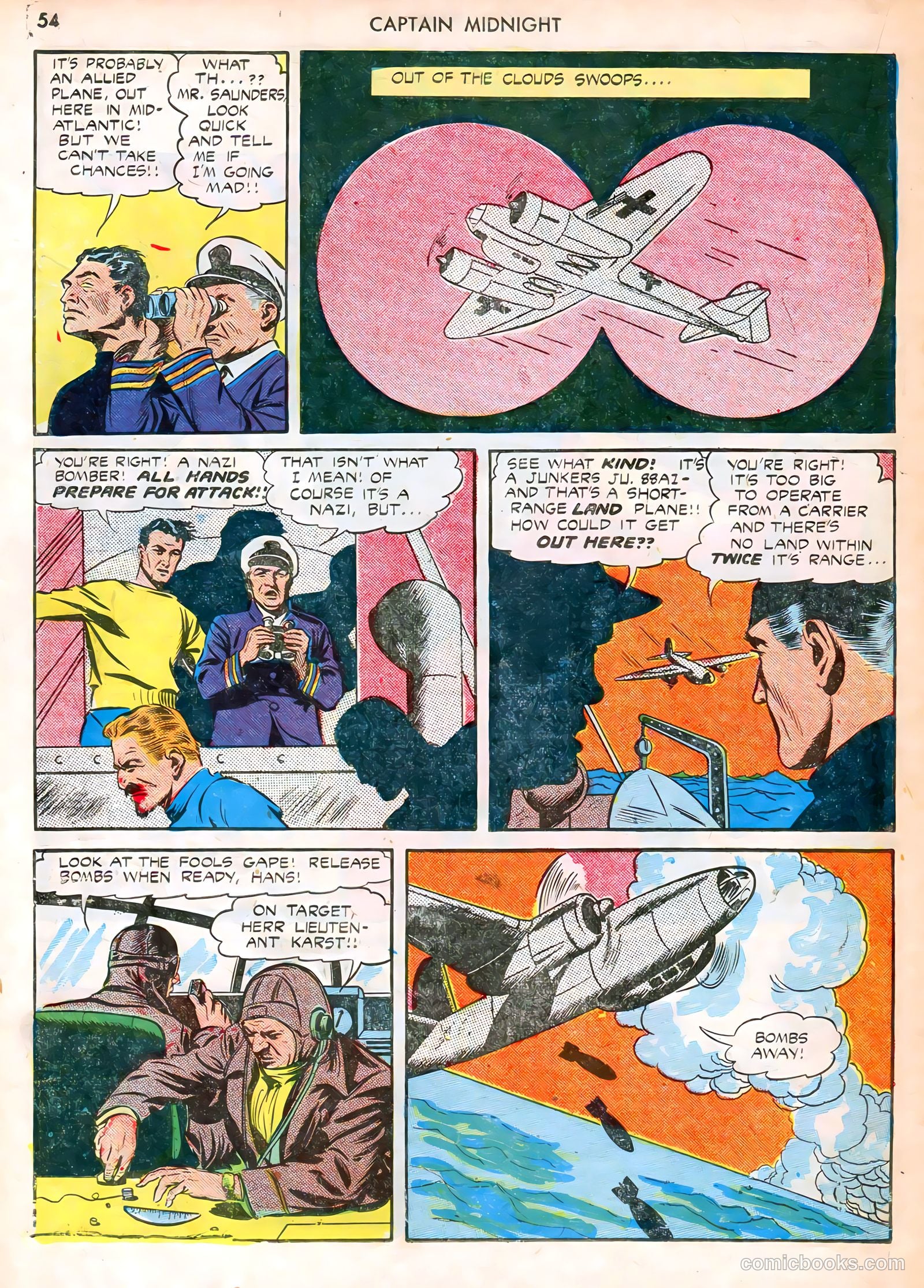 Captain Midnight #12 (1943) — page 54 of 68