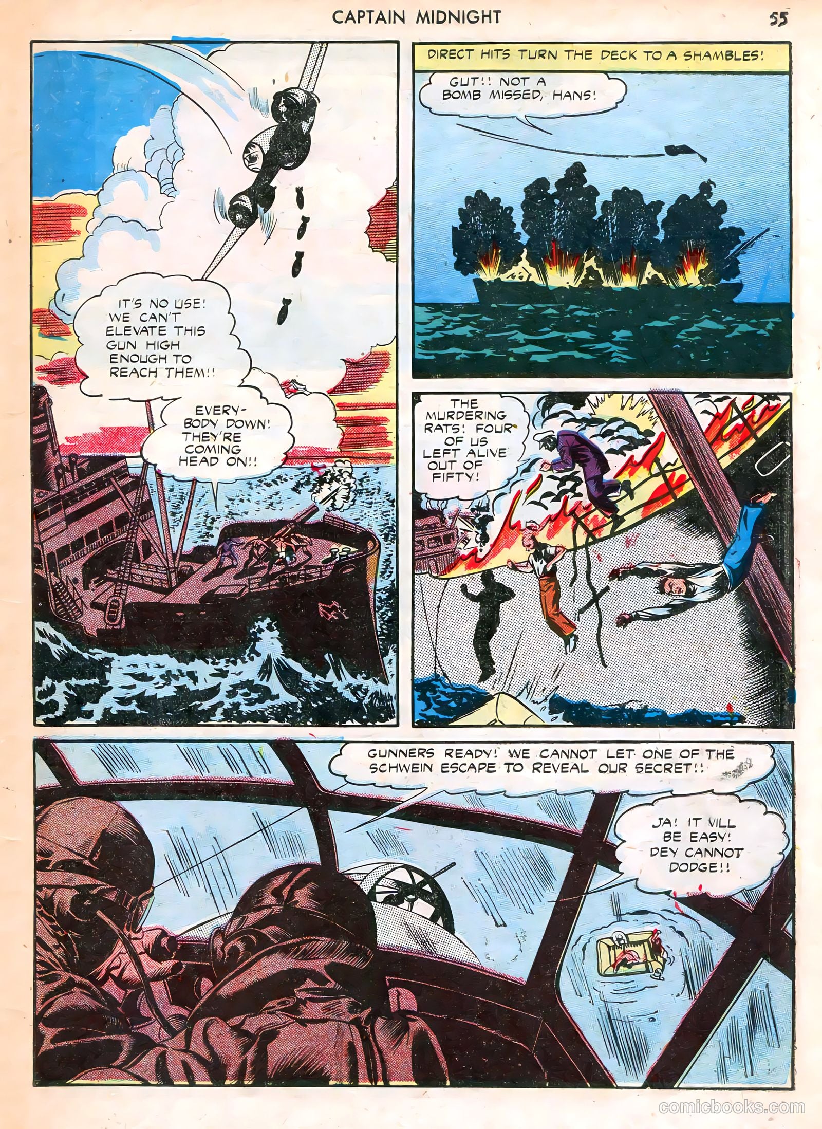 Captain Midnight #12 (1943) — page 55 of 68