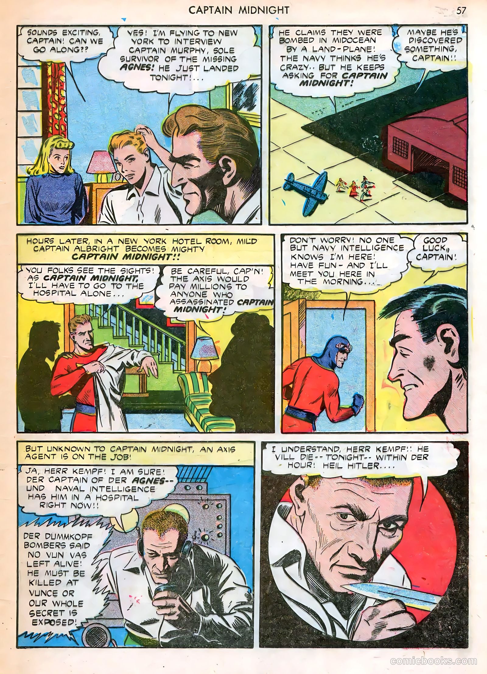 Captain Midnight #12 (1943) — page 57 of 68