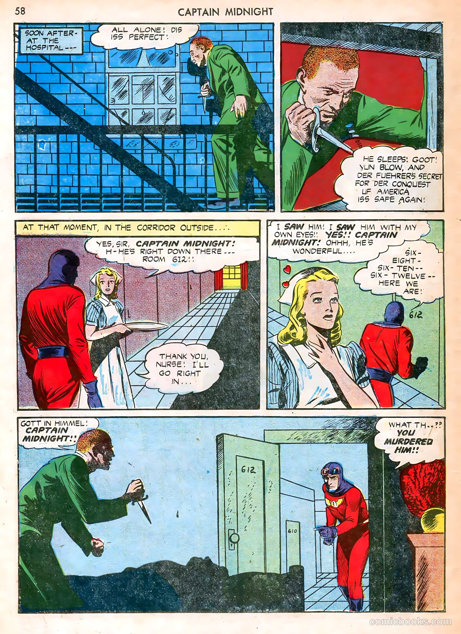 Captain Midnight #12 (1943) — page 58 of 68