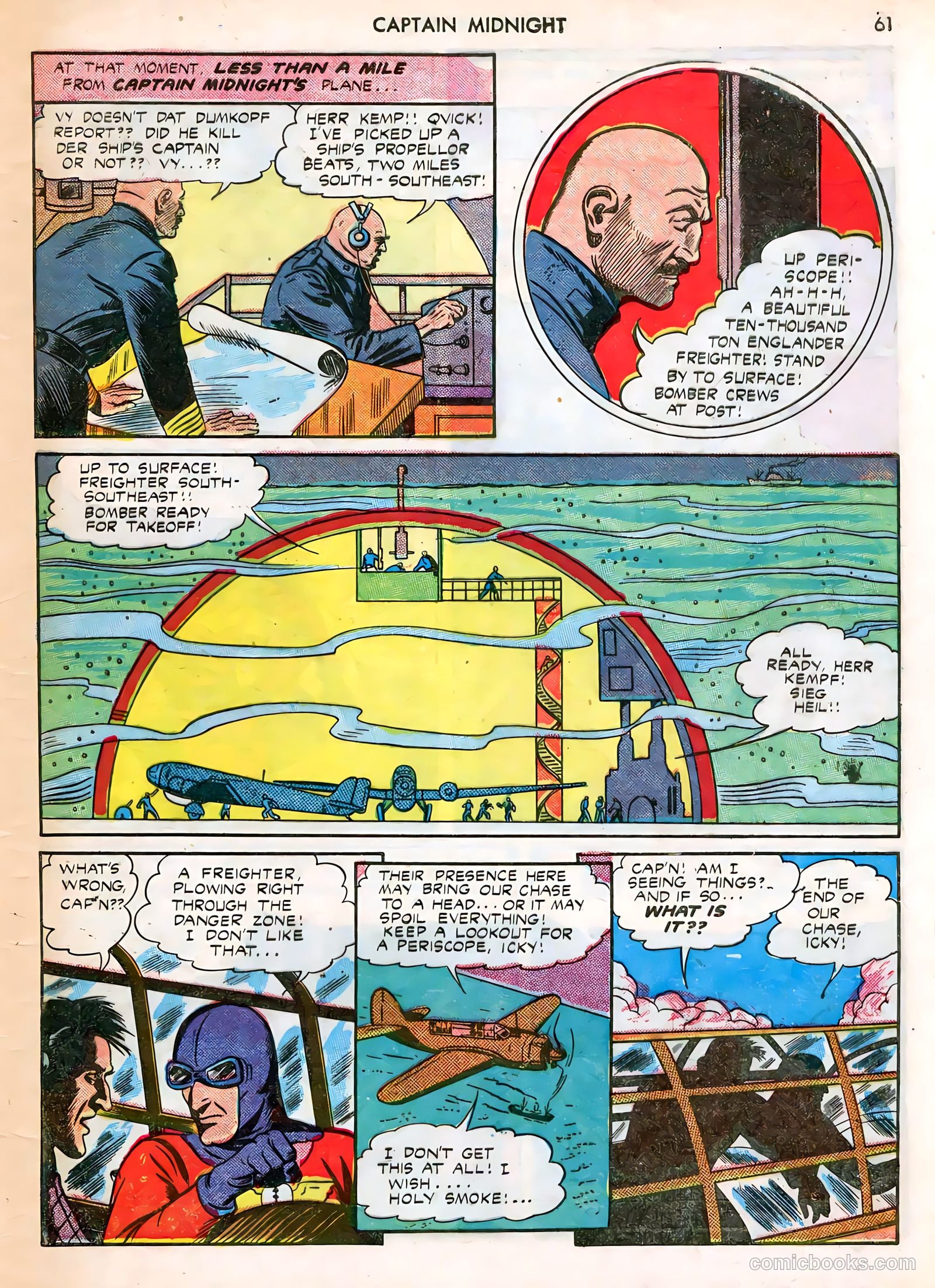 Captain Midnight #12 (1943) — page 61 of 68