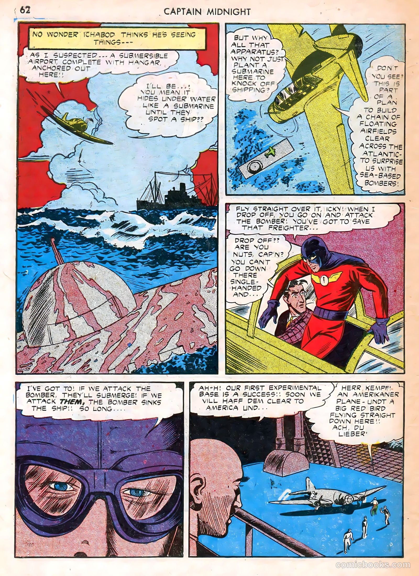 Captain Midnight #12 (1943) — page 62 of 68