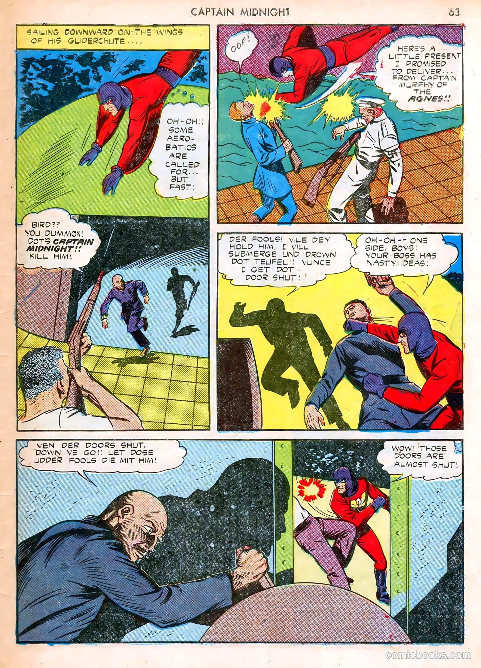 Captain Midnight #12 (1943) — page 63 of 68