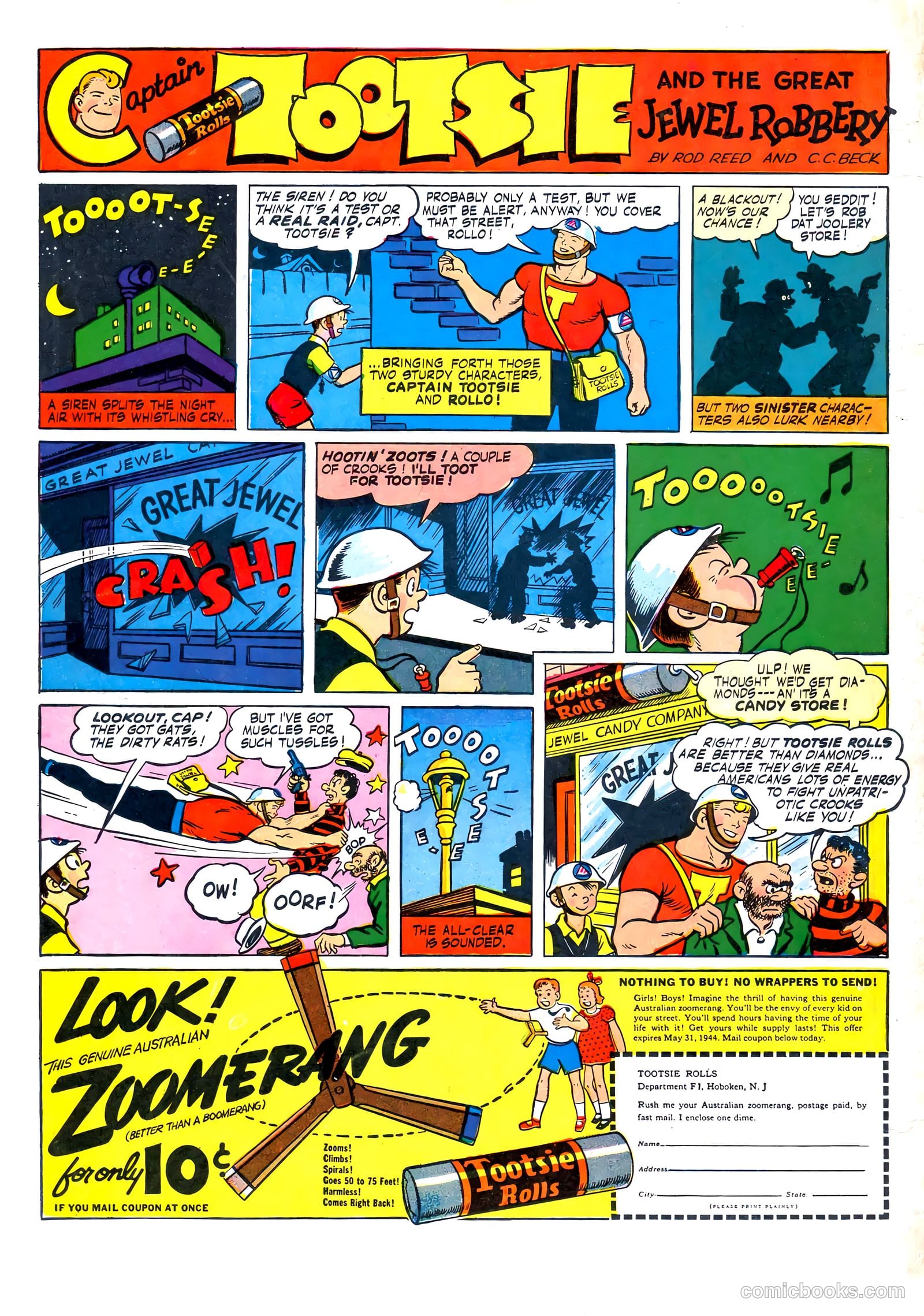 Captain Midnight #12 (1943) — page 68 of 68