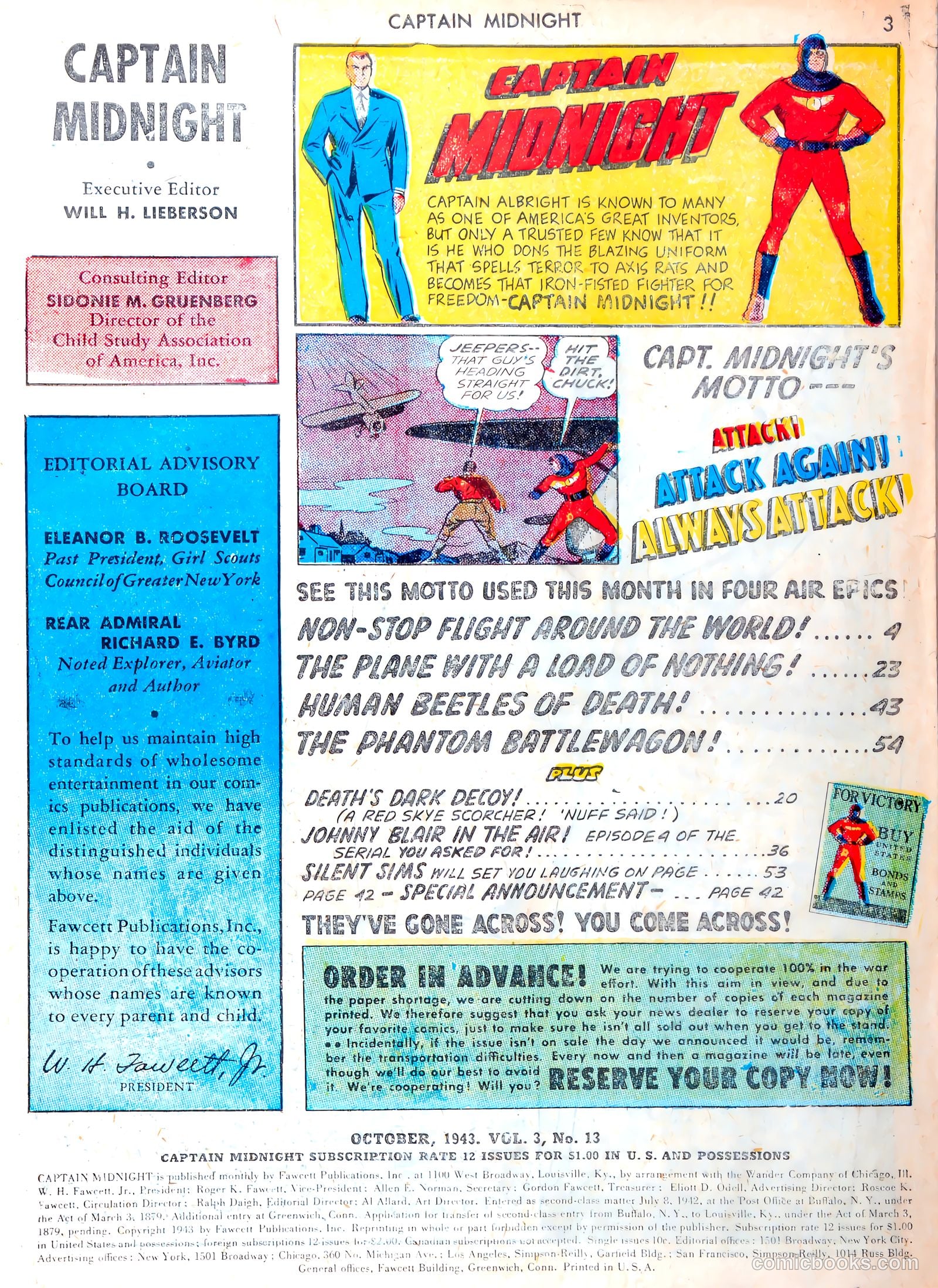 Captain Midnight #13 (1943) — page 3 of 67