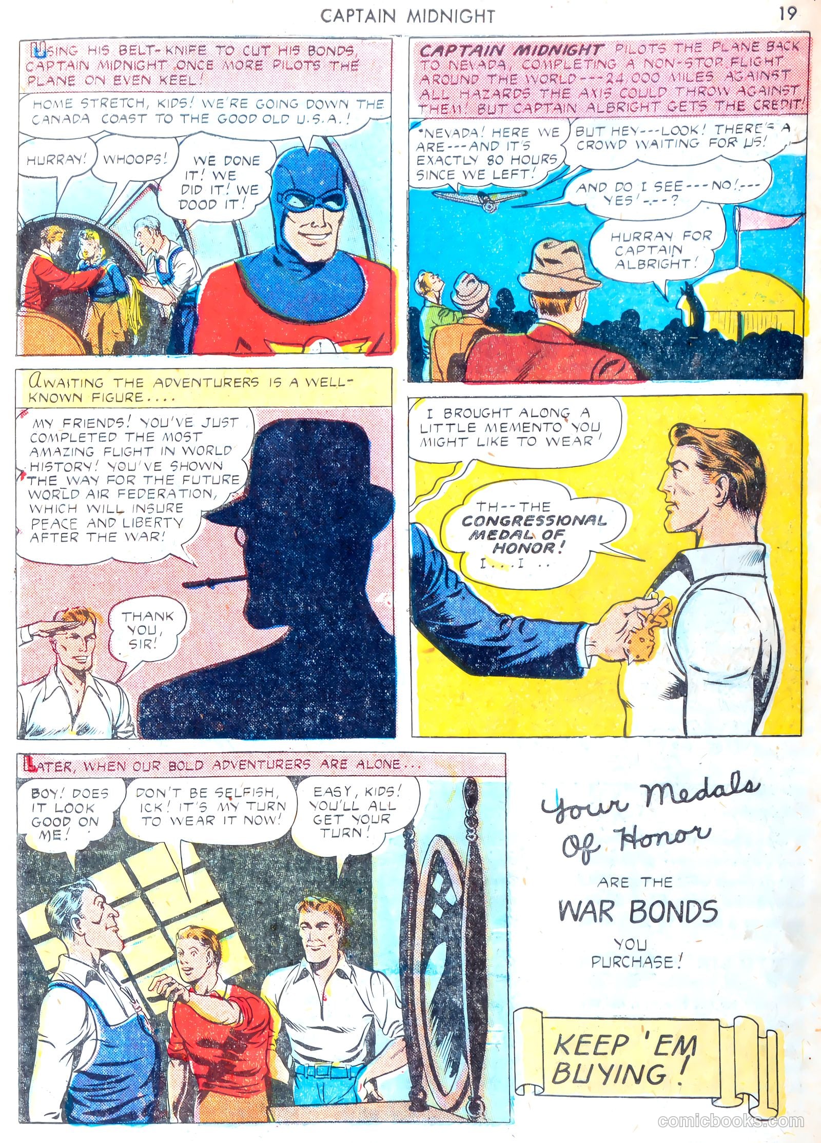 Captain Midnight #13 (1943) — page 19 of 67