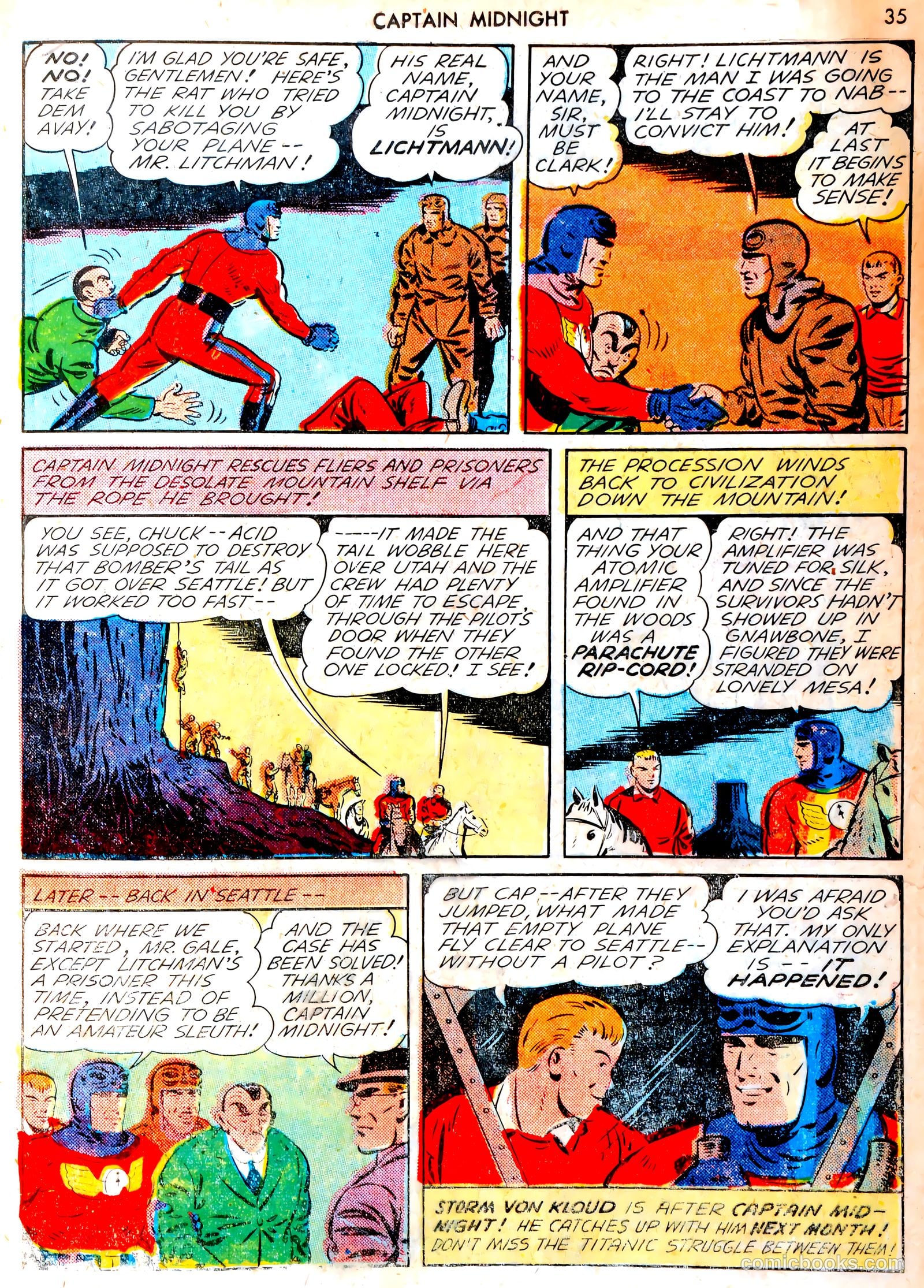 Captain Midnight #13 (1943) — page 34 of 67
