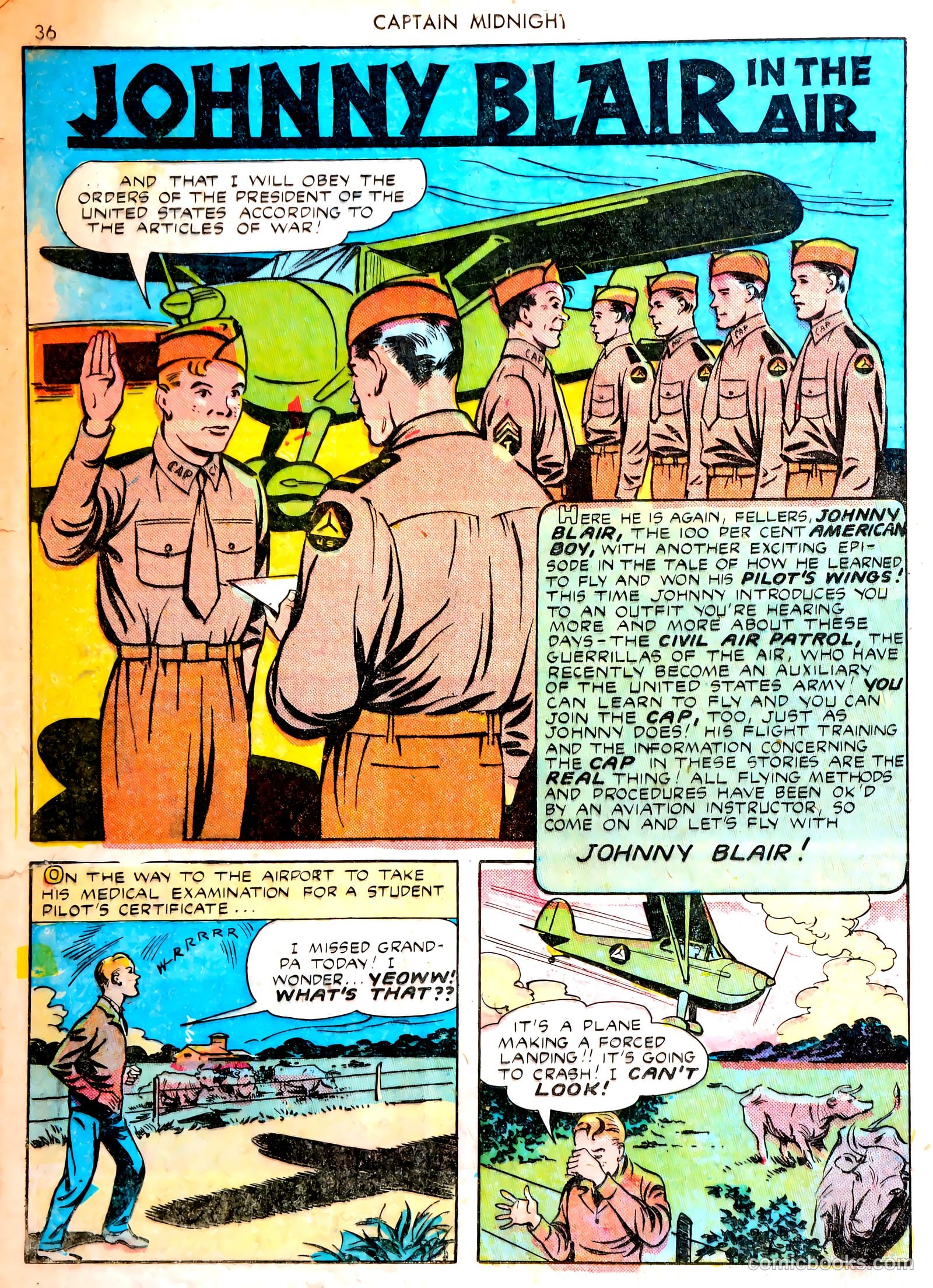 Captain Midnight #13 (1943) — page 35 of 67