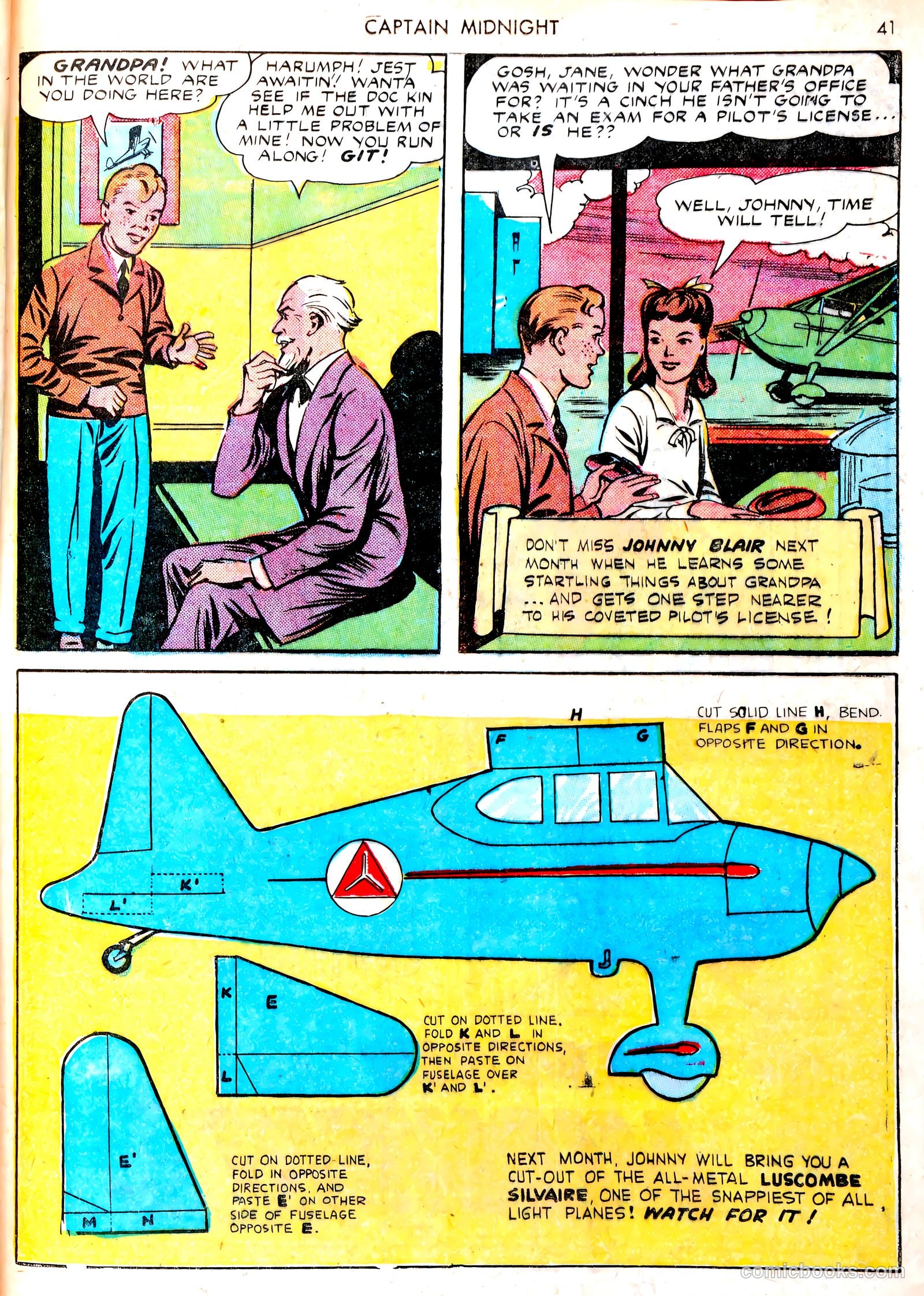 Captain Midnight #13 (1943) — page 40 of 67