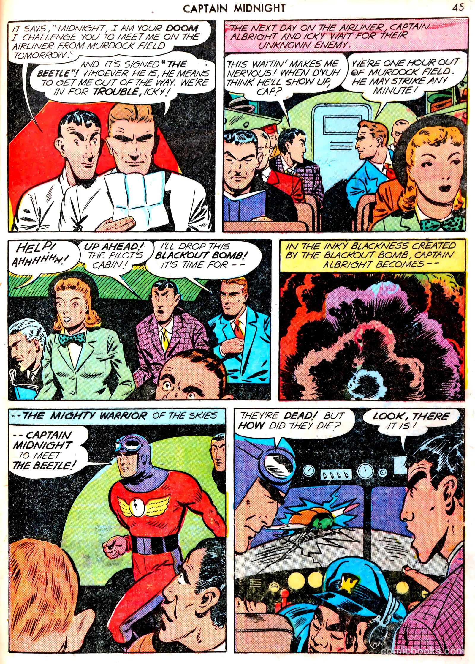 Captain Midnight #13 (1943) — page 44 of 67