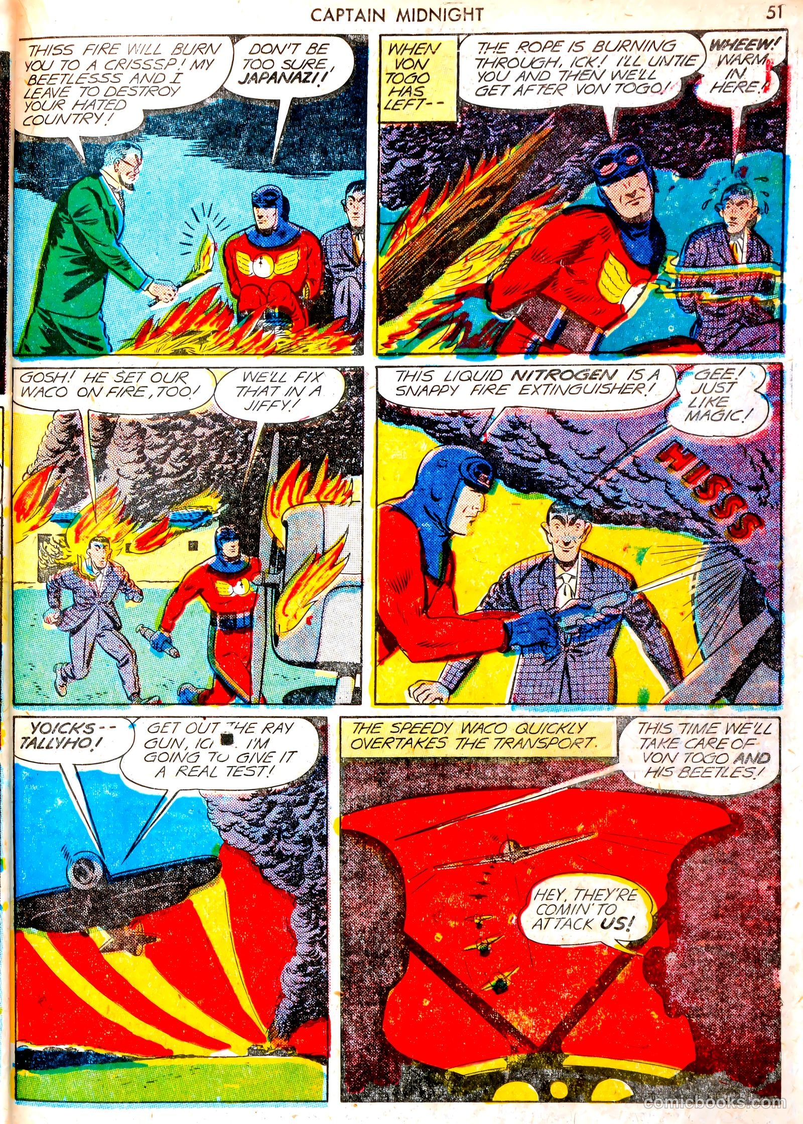 Captain Midnight #13 (1943) — page 50 of 67